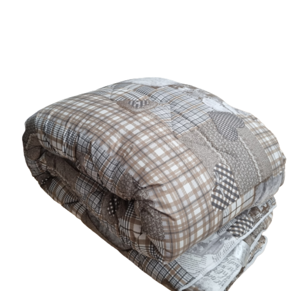 Valking Dekbed Zonder Overtrek - Beige & Taupe - Voor het hele jaar