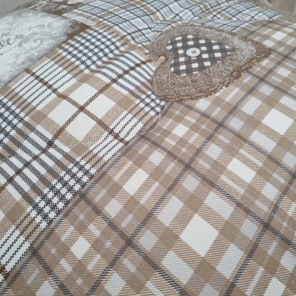 Valking Dekbed Zonder Overtrek - Beige & Taupe - Voor het hele jaar