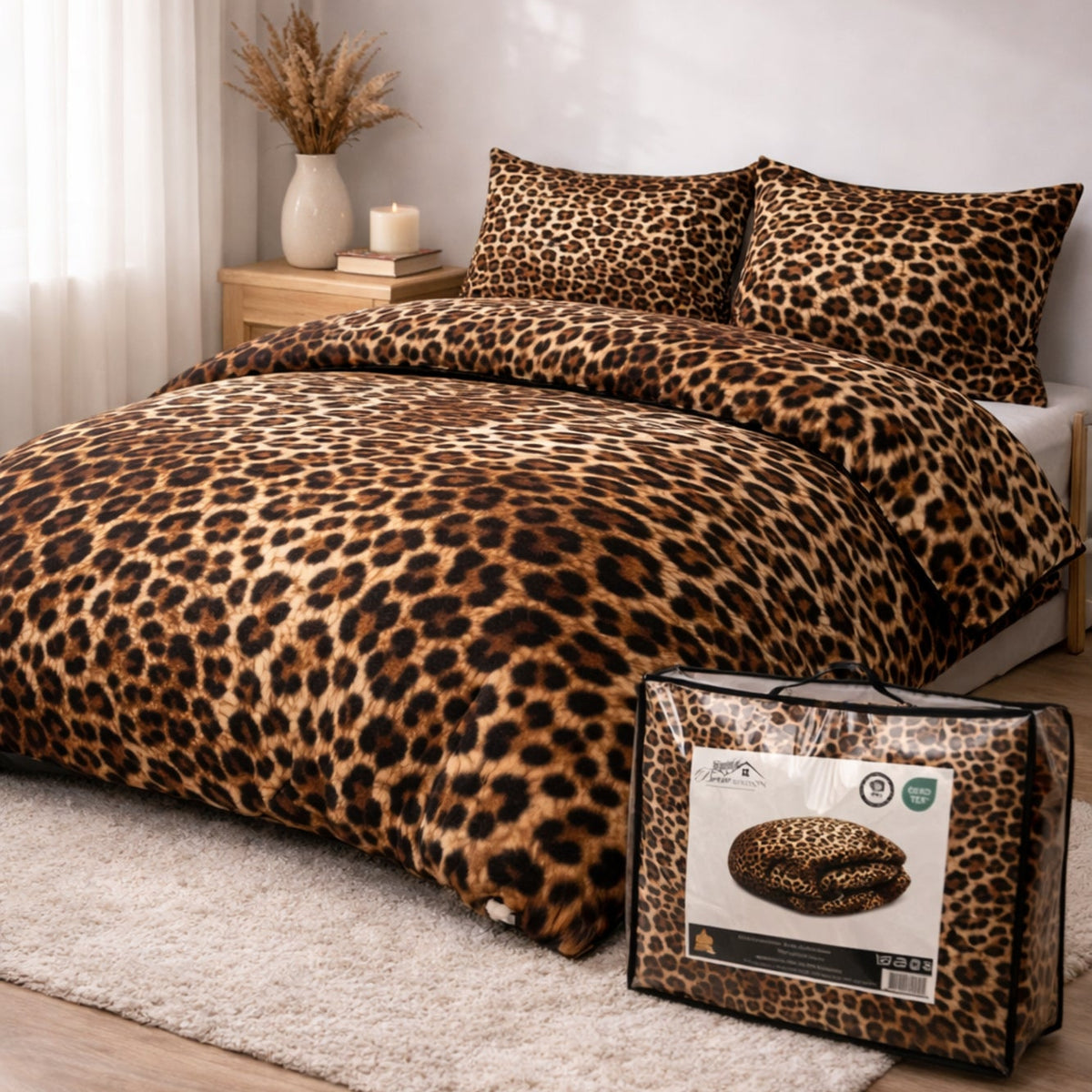 Bruin kingsize dekbed, kingsize dekbed van 7,5 TOG voor Bruin kingsize dekbed, kingsize dekbed van 7,5 TOG voor