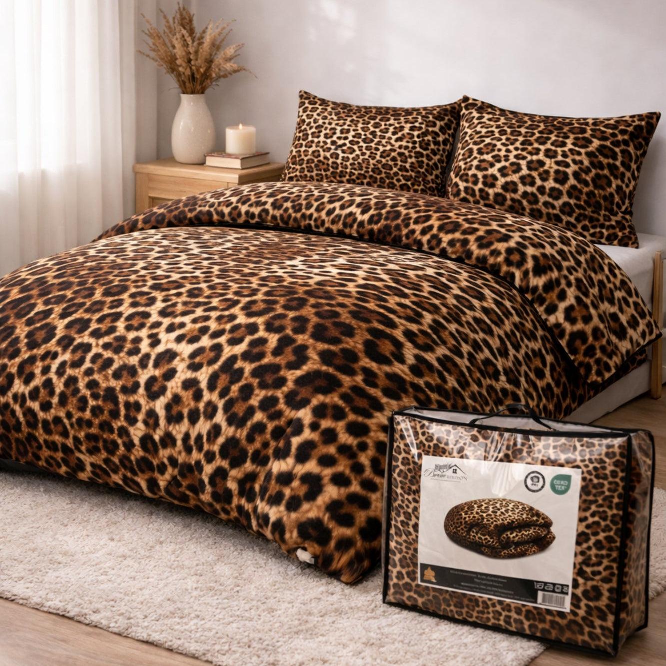 Valking Dekbed Zonder Overtrek - Luipaard - Voor het hele jaar