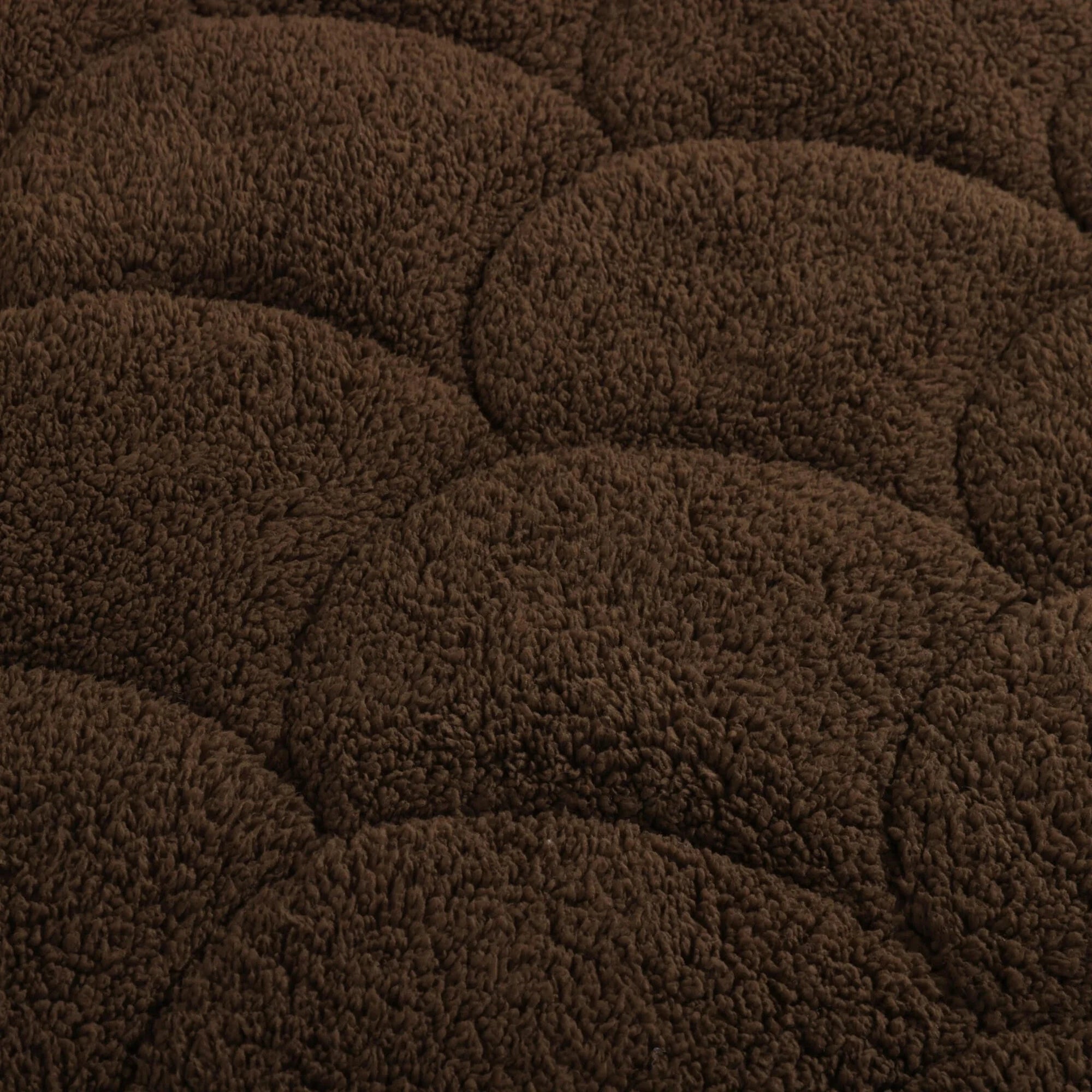 Valking Teddy/Velvet Dekbed - Bruin - Voor het hele jaar + Instopflap