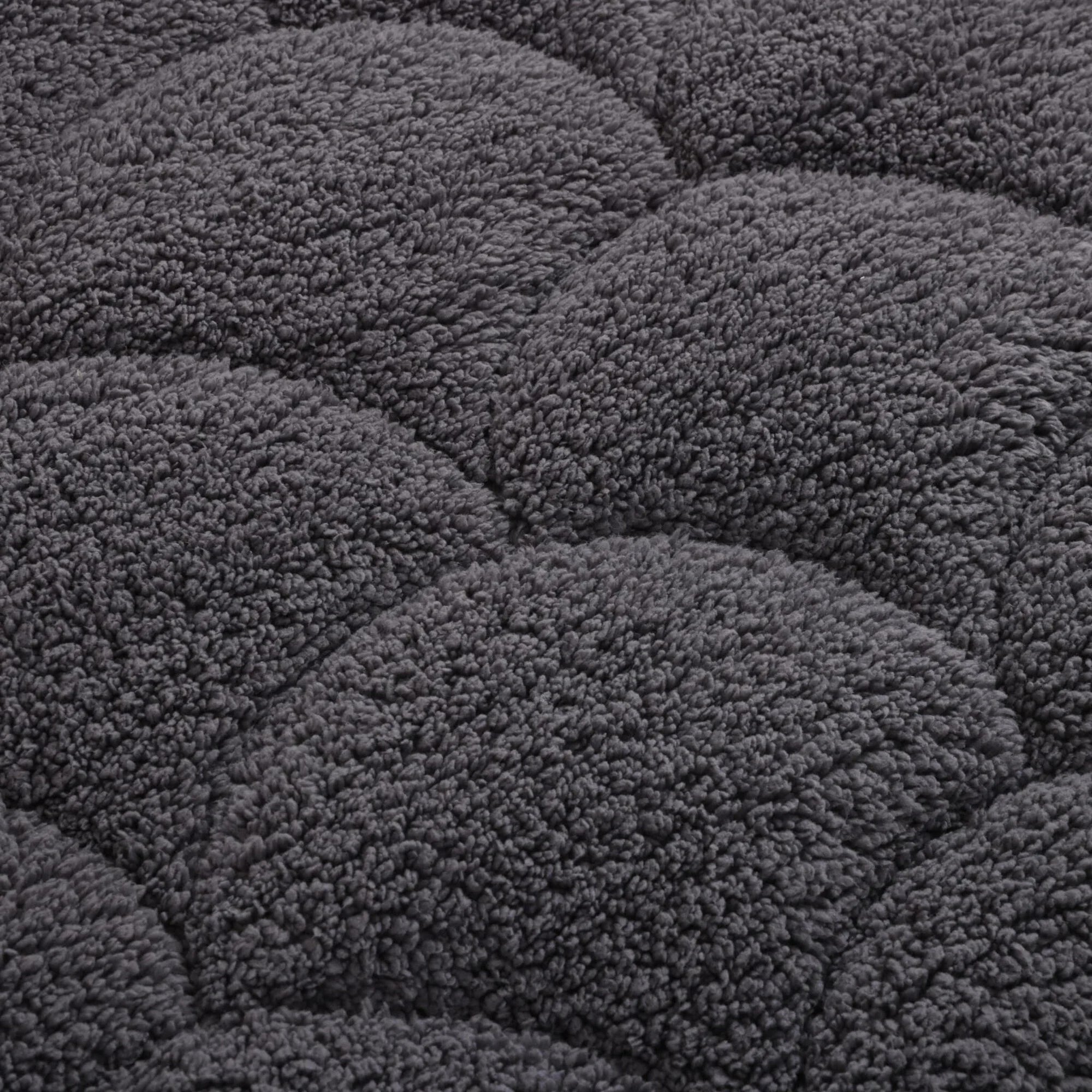 Valking Teddy/Velvet Dekbed - Grijs - Voor het hele jaar + Instopflap