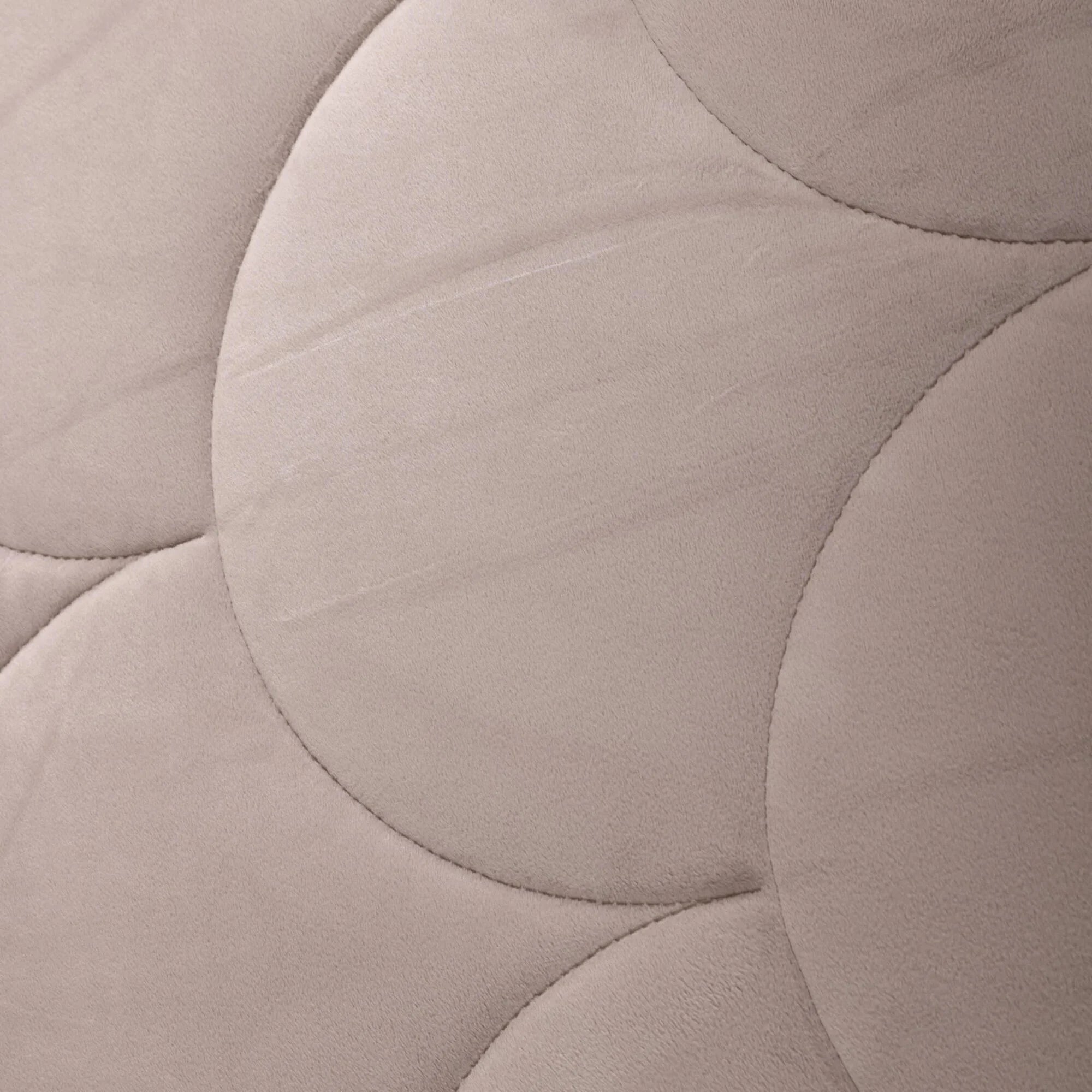 Valking Teddy/Velvet Dekbed - Taupe - Voor het hele jaar + Instopflap