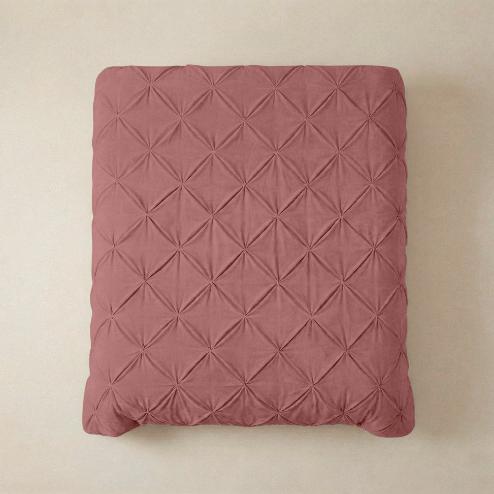 Valking Velvet Pintuck Dekbed - Old Pink - Voor het hele jaar