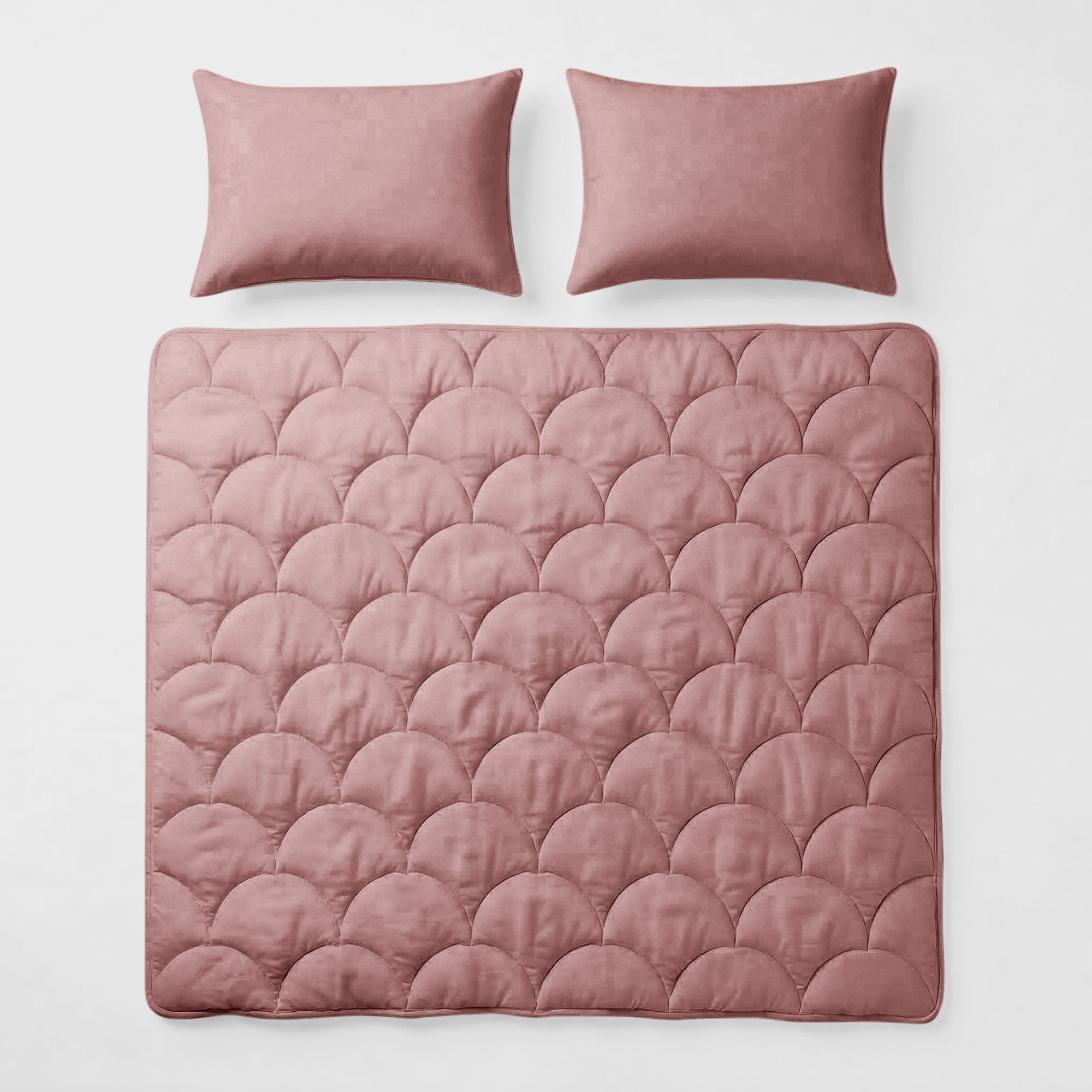 Valking® Dekbed - Katoen Percale - Roze - Voor het hele jaar + Slopen