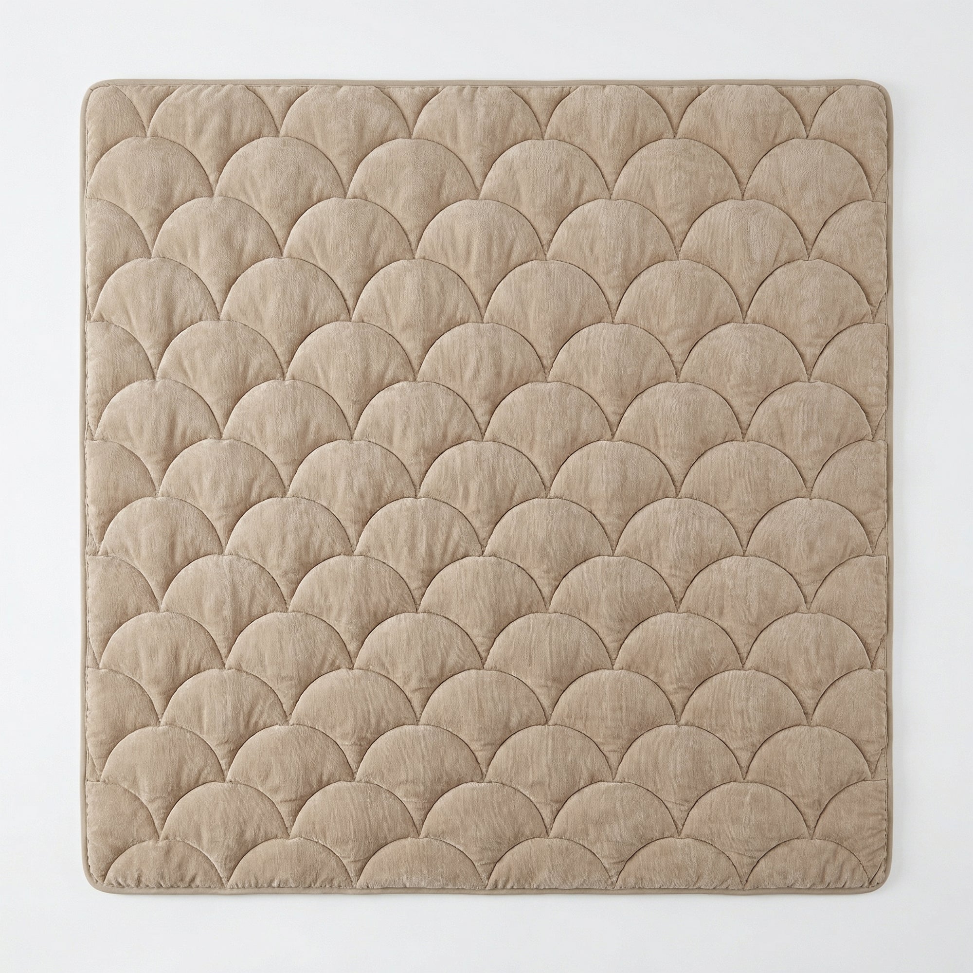 Valking® Dekbed Chenille Velvet Emboss - Taupe - Voor het hele jaar