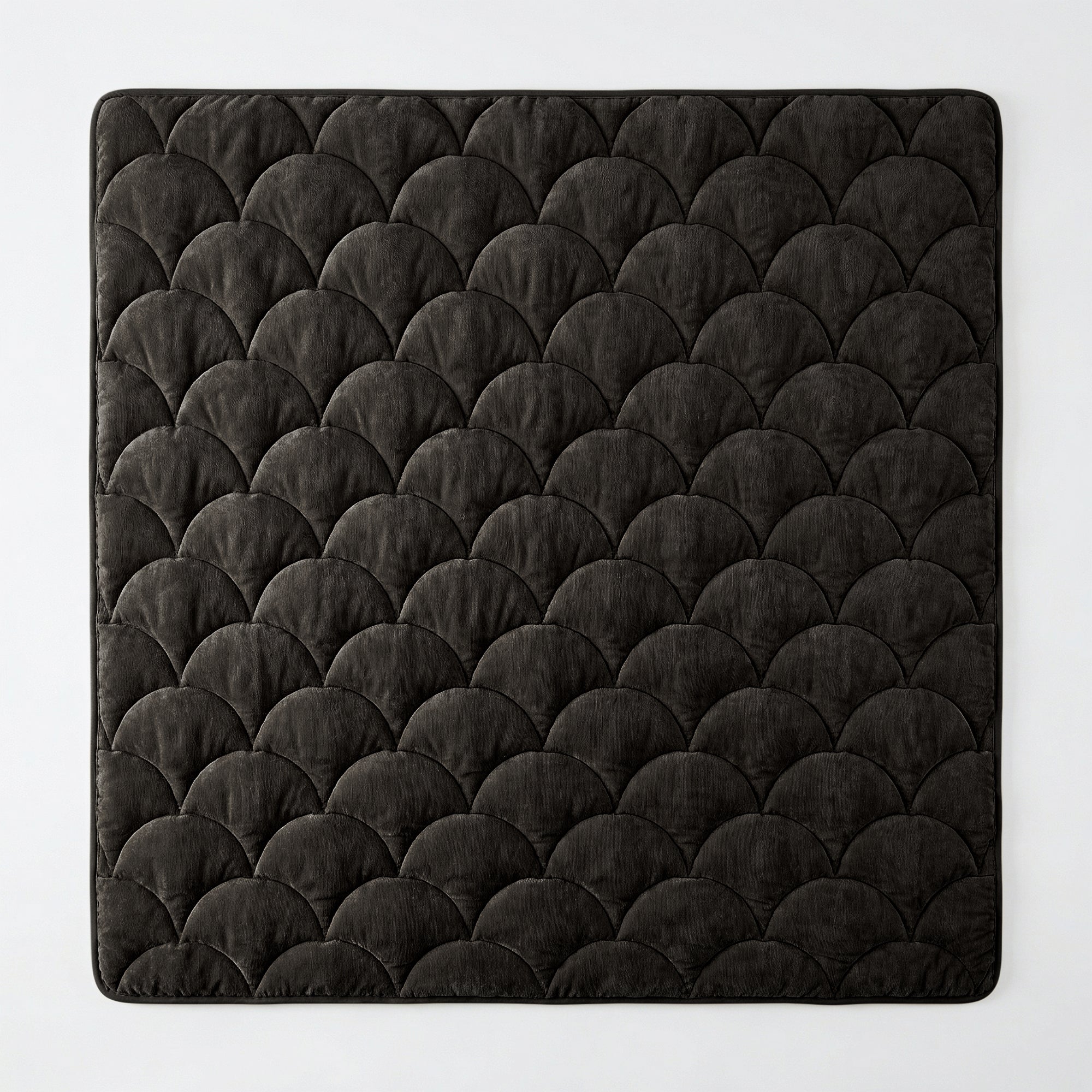 Valking® Dekbed Chenille Velvet Emboss - Zwart - Voor het hele jaar