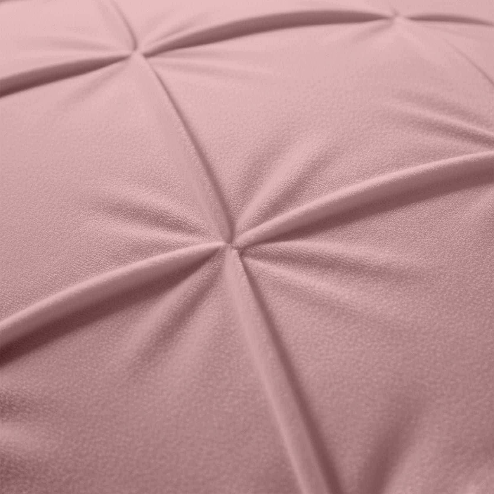 Valking® Kussenslopen - Velvet Diamant Pintuck - Old Pink - 2 Stuks