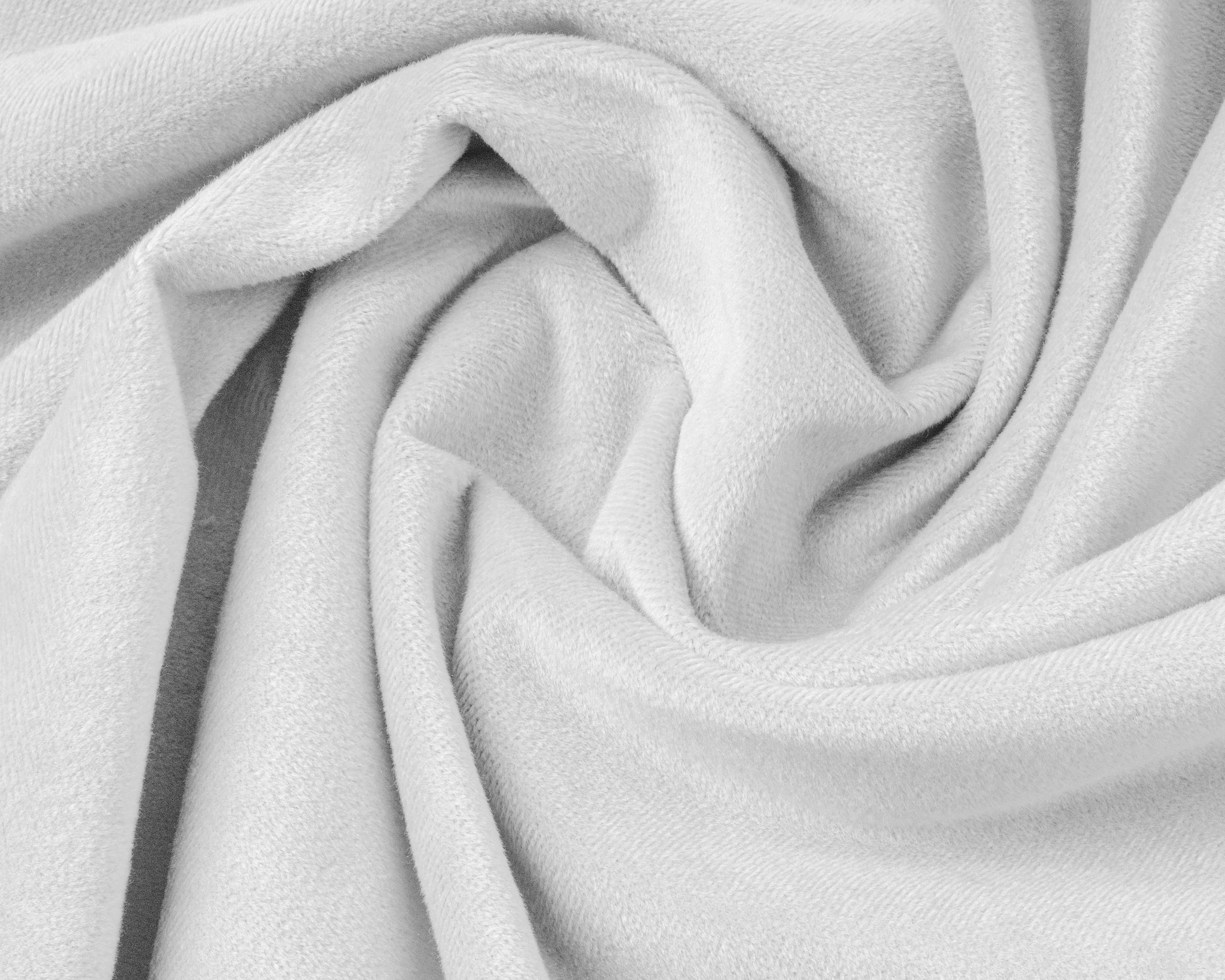 Velvet 2 in 1 kussenslopen Wit 60 x 70 - Fluweel zacht - Velvet stof - 2 stuks in 1 verpakking