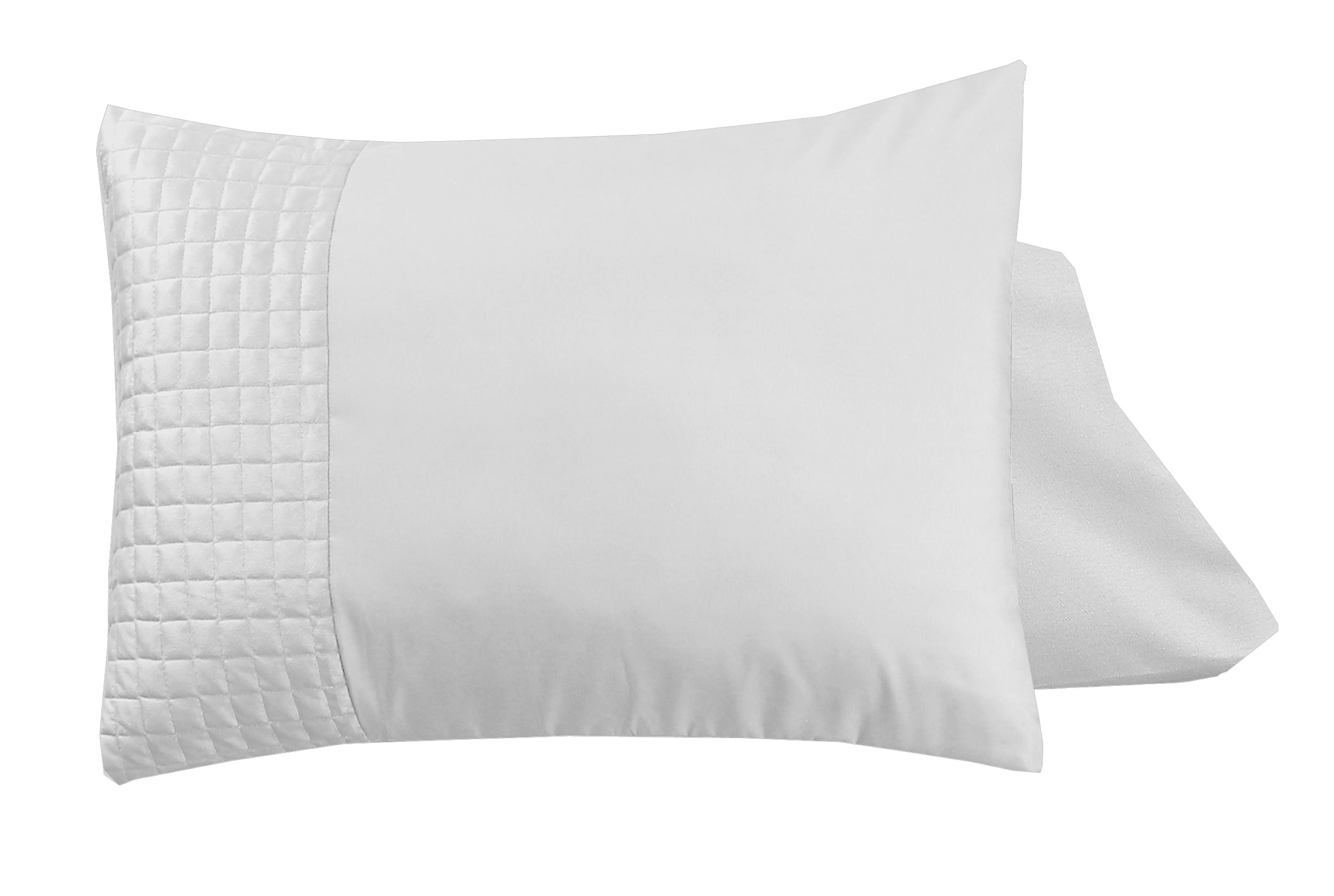 Velvet Band Wit 2pack slopen White 60 x 70 - Hotel chique - Fluweel zacht - Luxe verpakt