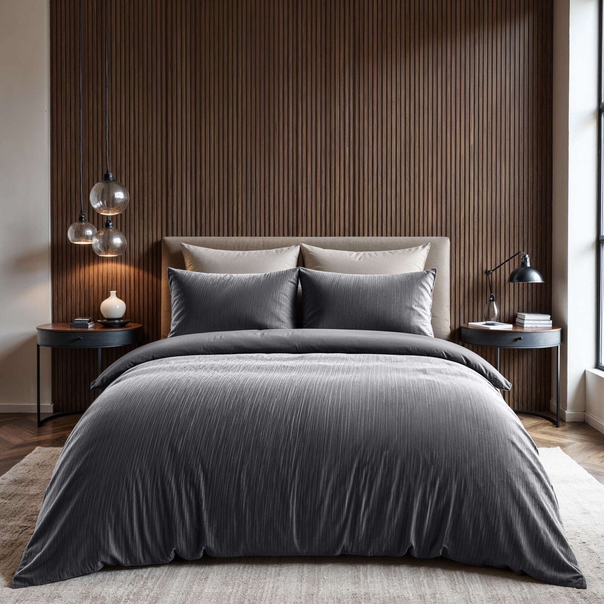 Velvet Cartier Anthracite Duvet Cover