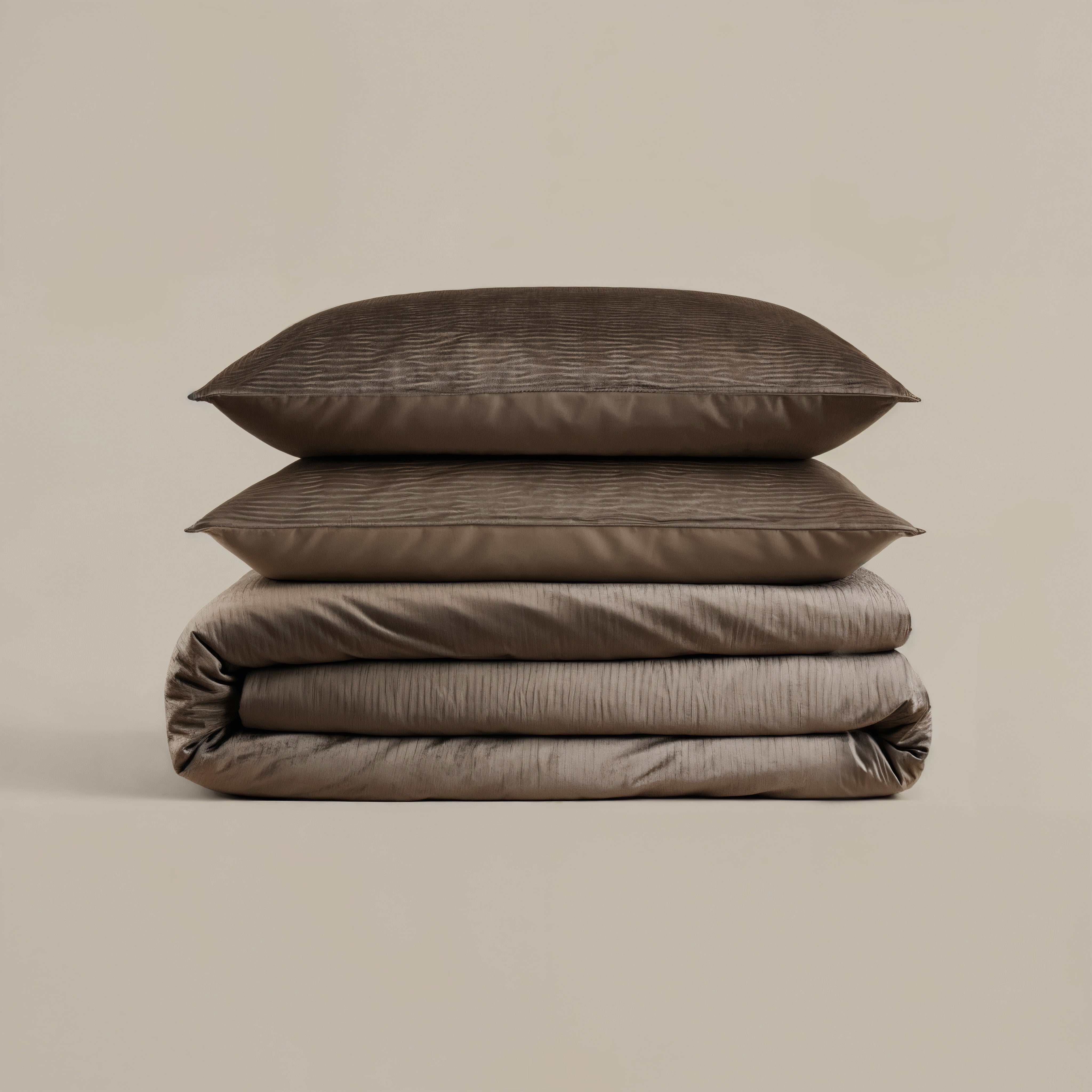 Velvet Cartier Taupe Duvet Cover