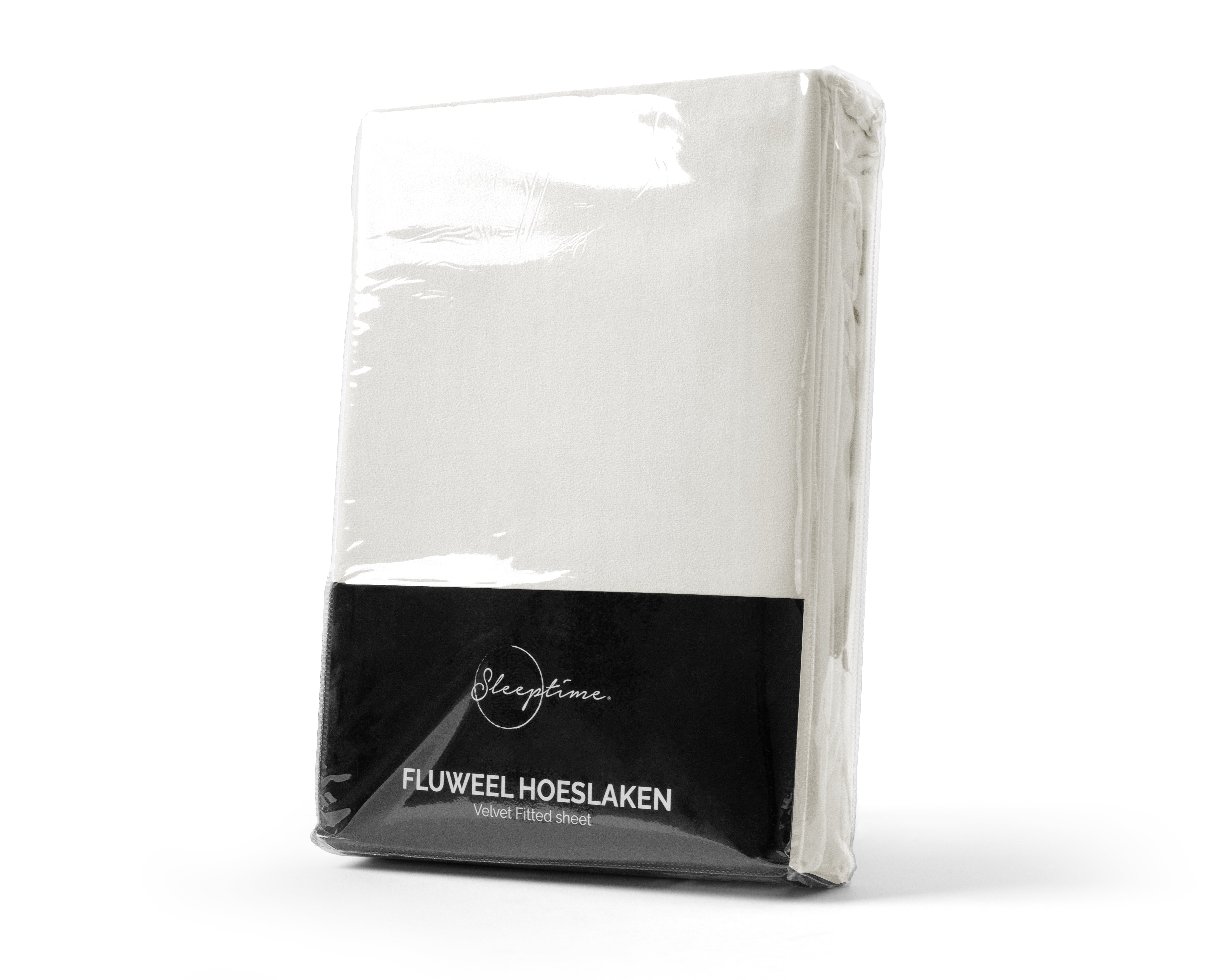 Velvet Hoeslaken Creme - Warm voor de winter - Zacht en soepel - Vocht absorberend