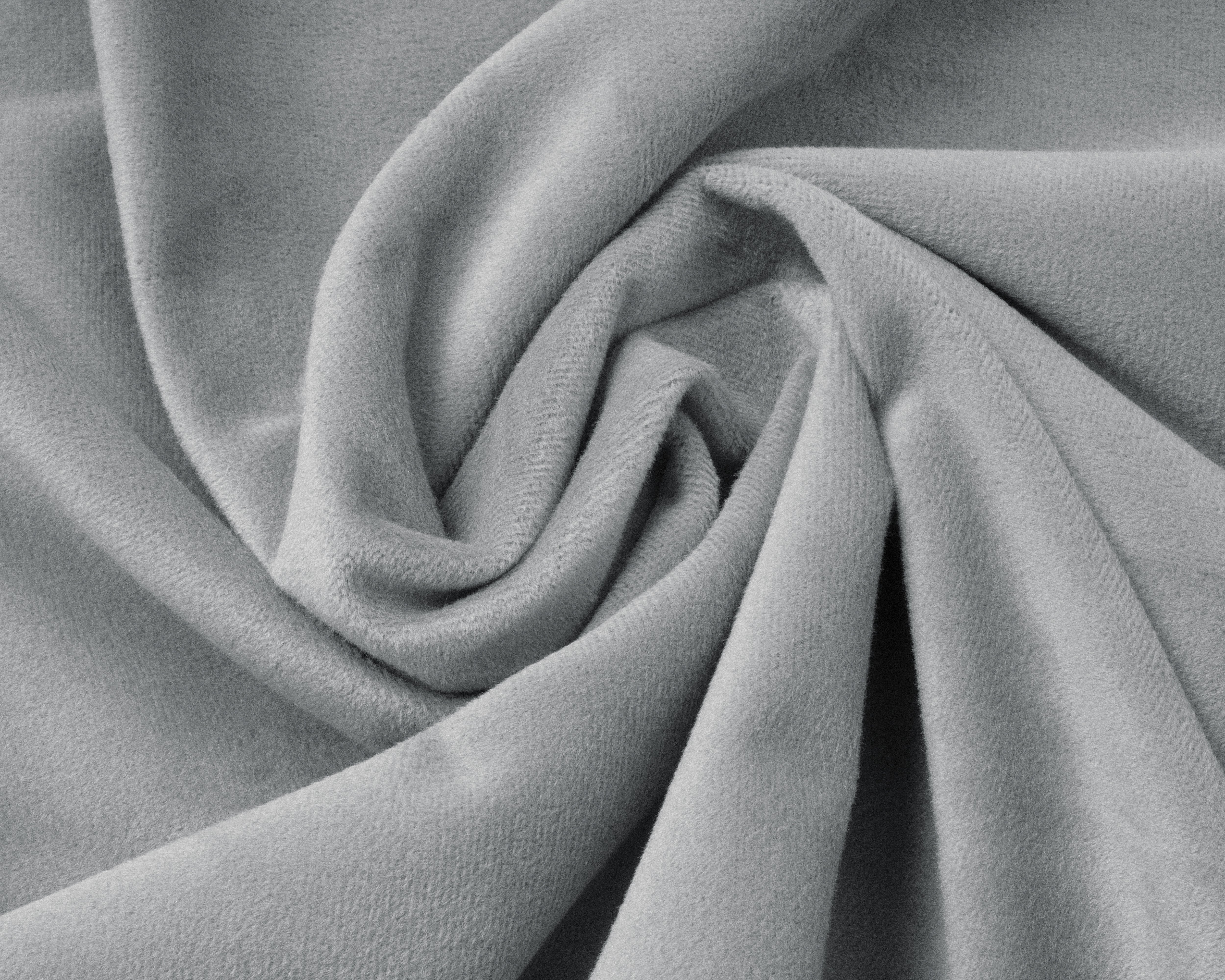 Velvet Hoeslaken Grijs - Warm voor de winter - Zacht en soepel - Vocht absorberend