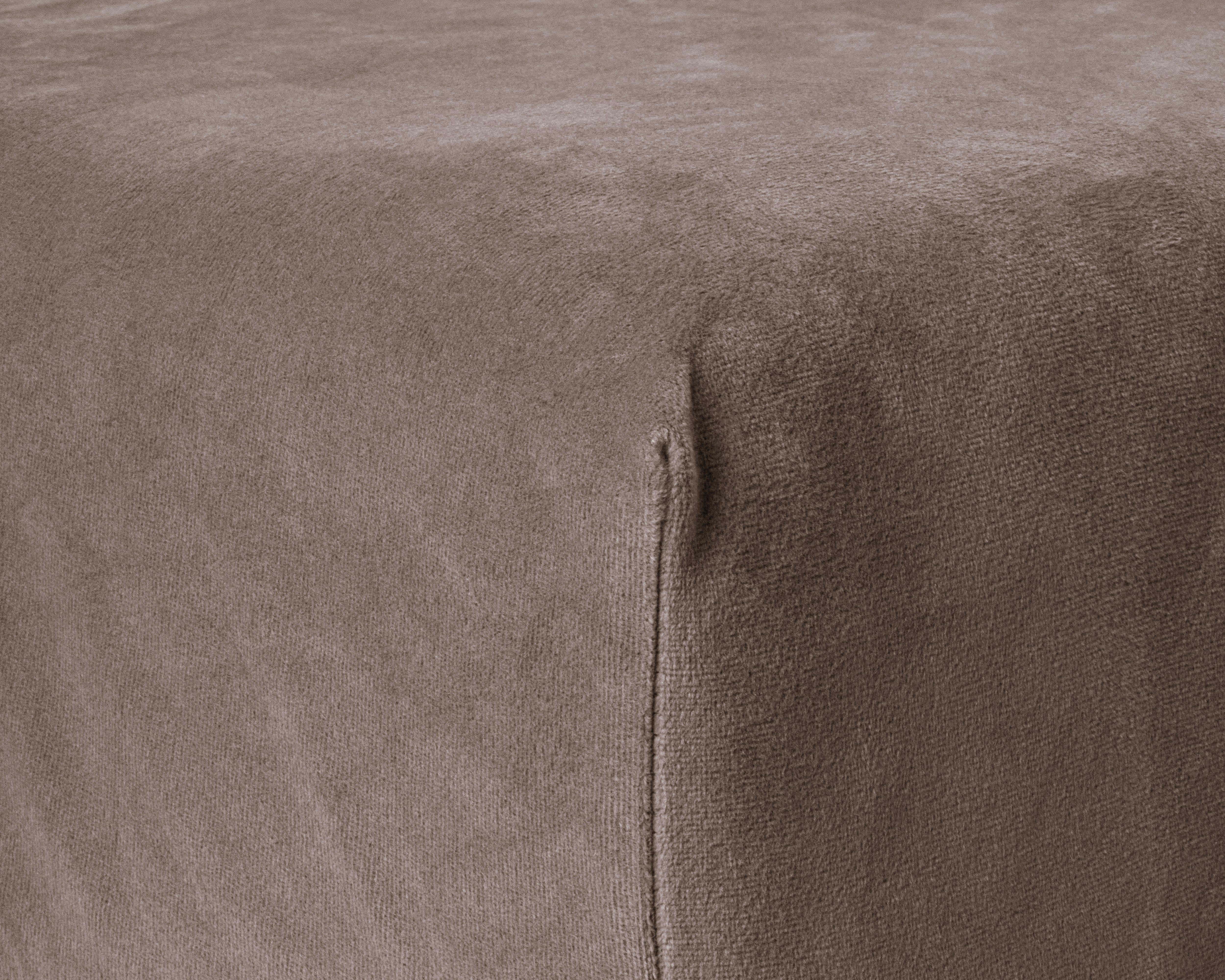 Velvet Hoeslaken Taupe - Warm voor de winter - Zacht en soepel - Vocht absorberend