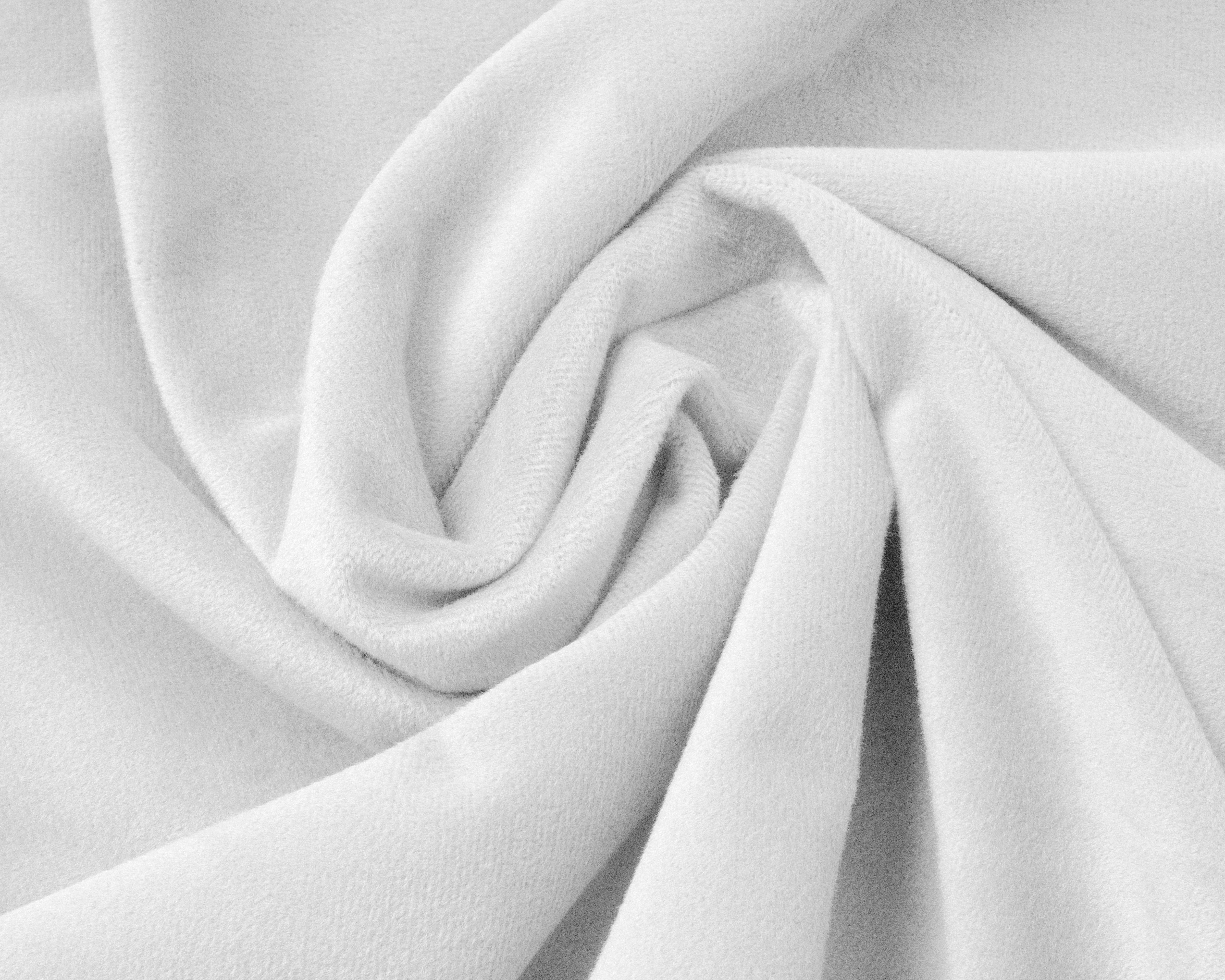 Velvet Hoeslaken Wit - Warm voor de winter - Zacht en soepel - Vocht absorberend