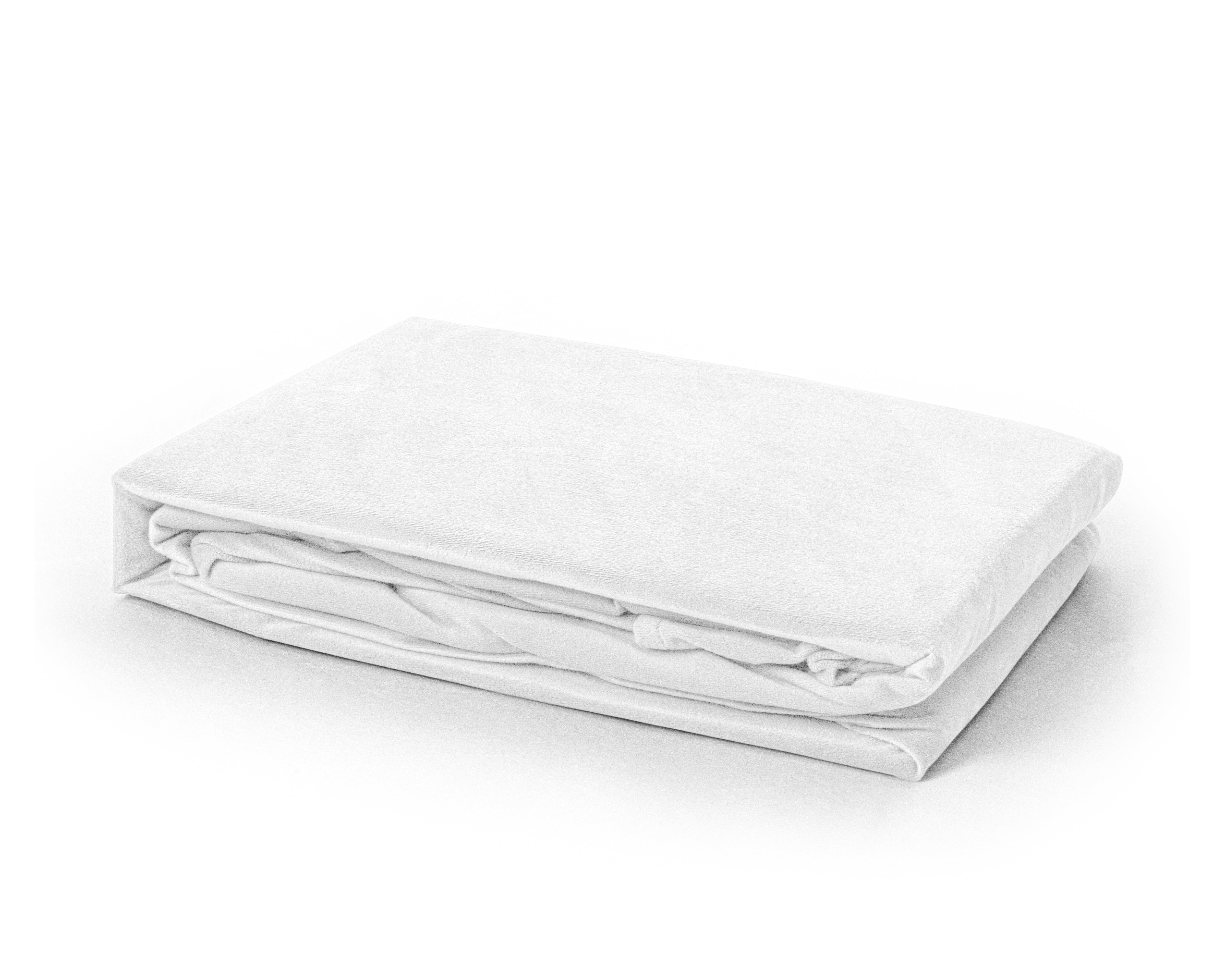 Velvet Hoeslaken Wit - Warm voor de winter - Zacht en soepel - Vocht absorberend