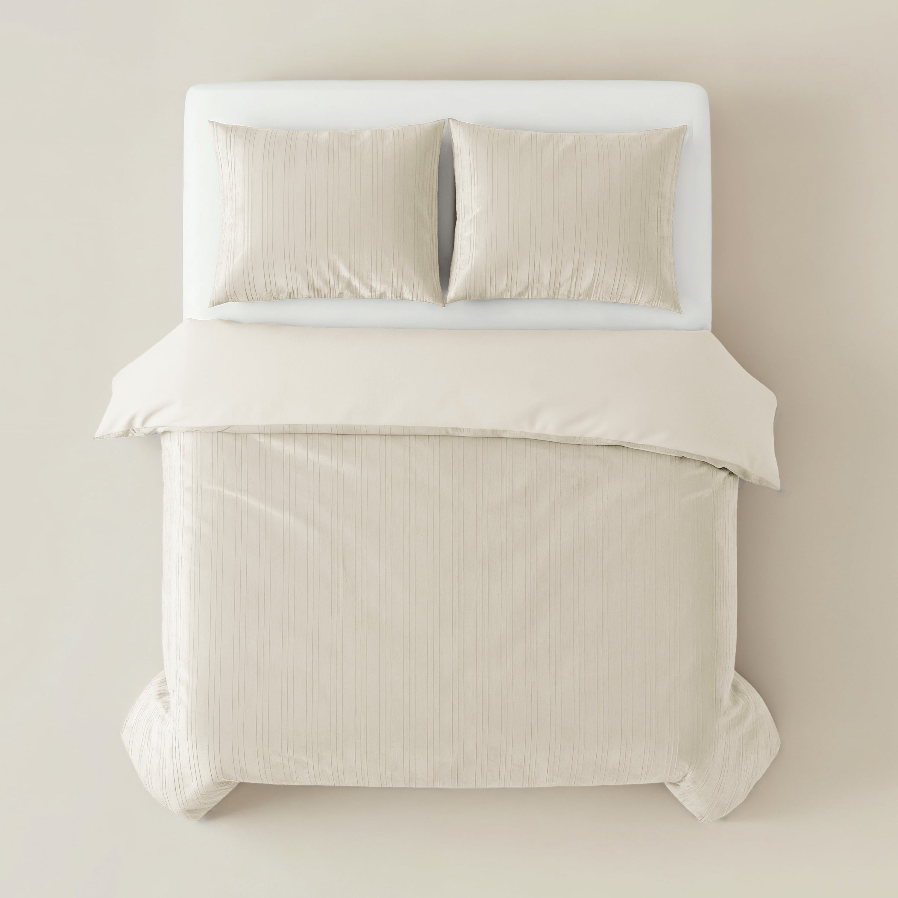 Velvet Lining Beige Dekbedovertrek