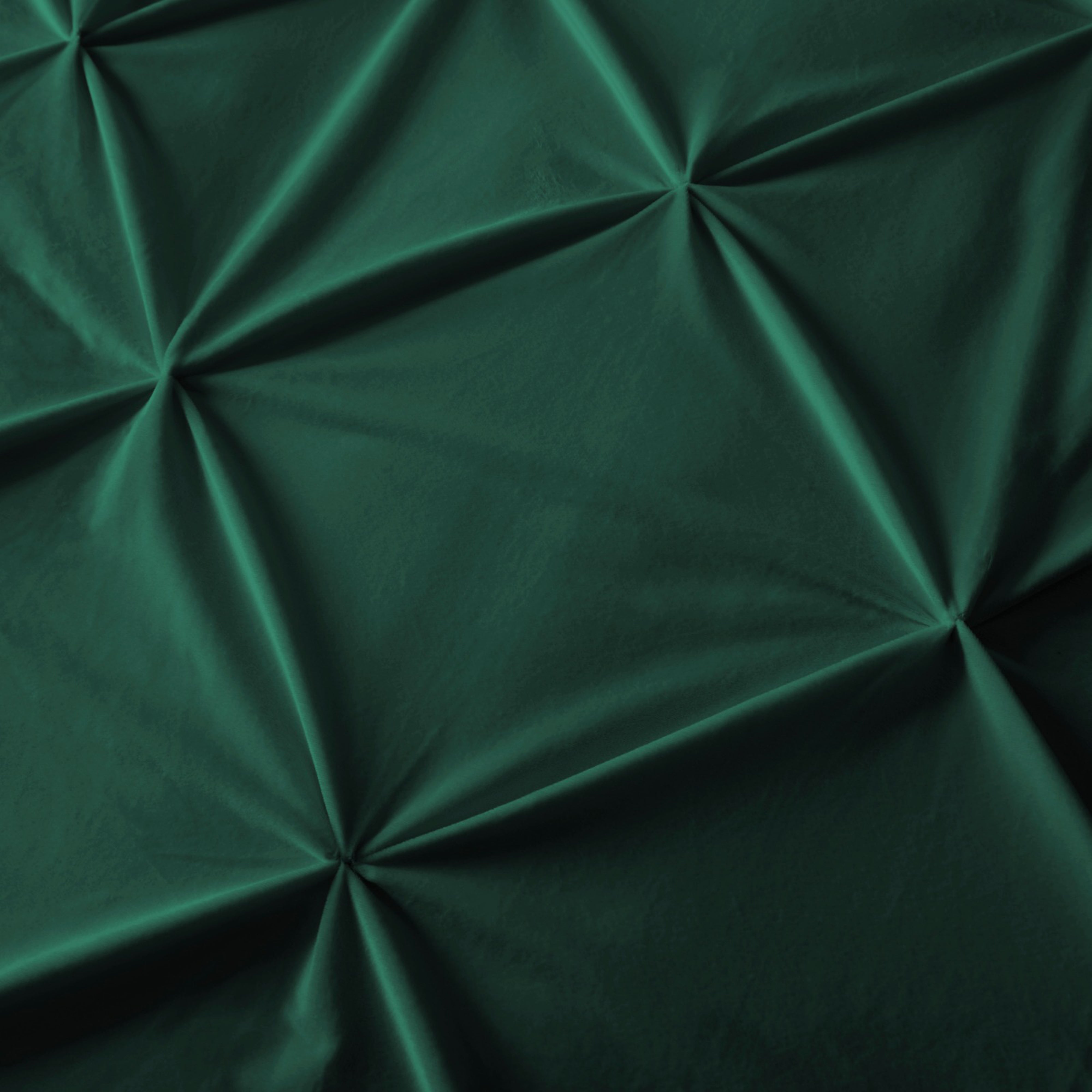 Velvet Pintuck Duvet Cover Green - Velvety soft - Chic design - Luxury packaging