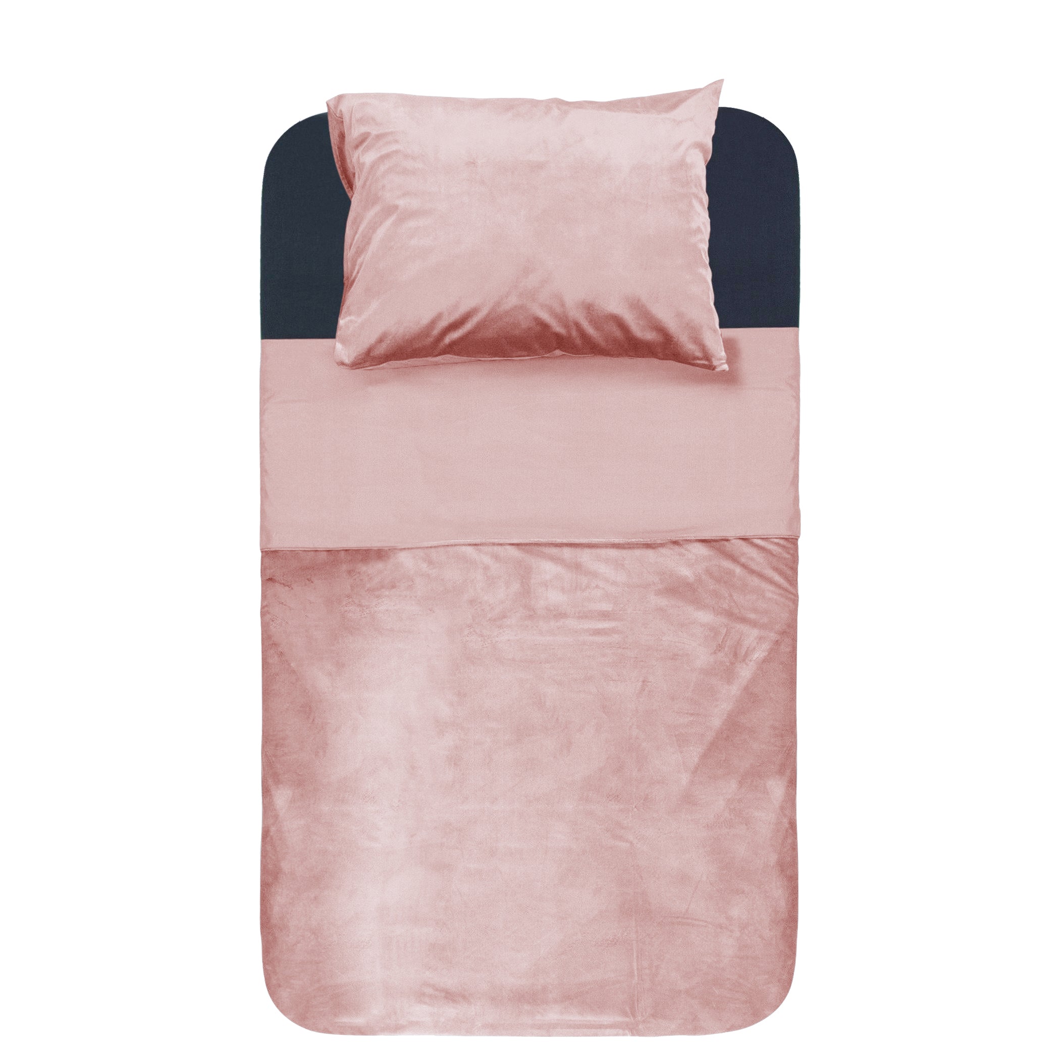 Velvet Piping Duvet Cover Soft Pink - Velvet Piping - Velvet soft - Luxuriously packaged
