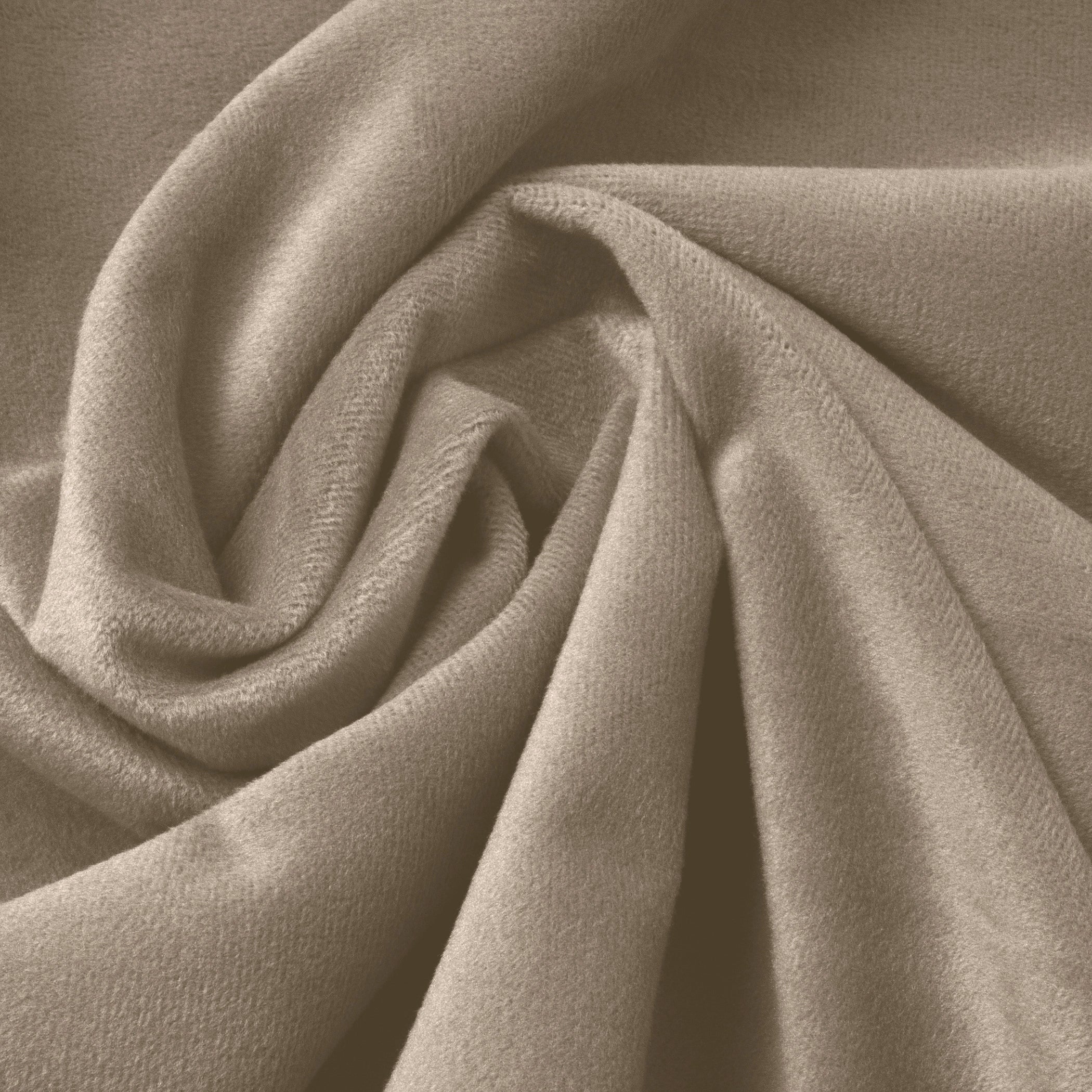 Velvet Piping Dekbedovertrek Taupe / Grijs - Velvet Piping - Fluweel zacht - Luxe verpakt