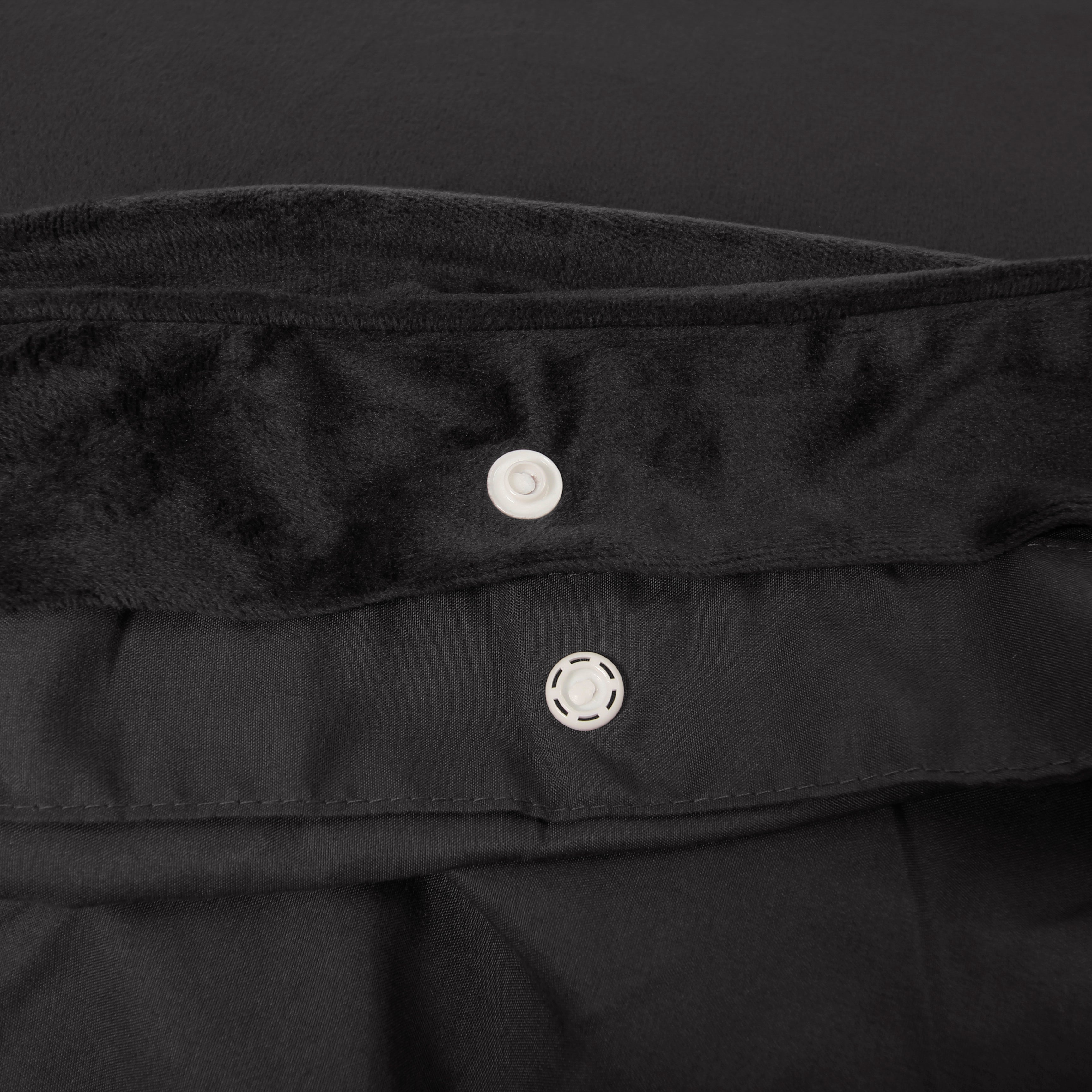 Velvet Piping Duvet Cover Black - Velvet Piping - Velvet soft - Luxuriously packaged