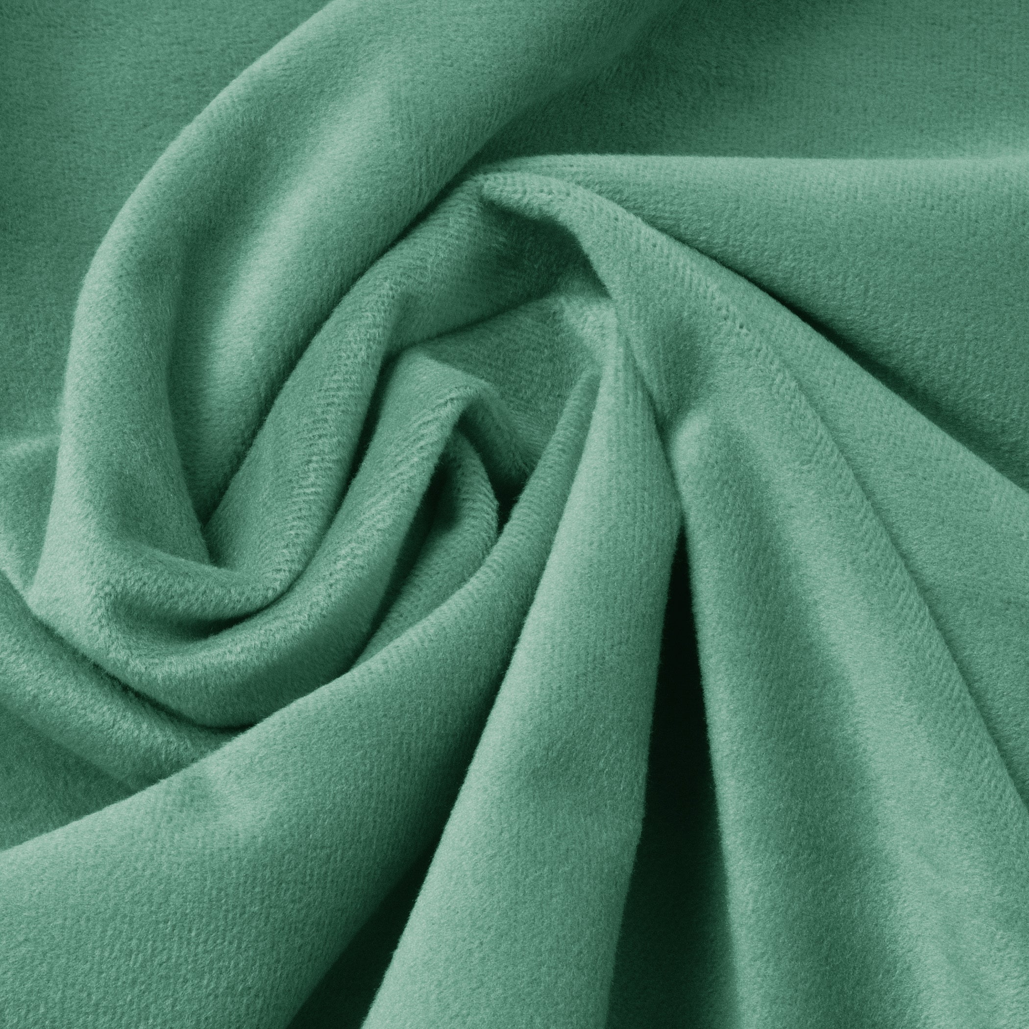 Velvet Ruffles Dekbedovertrek Granite Green - Ruffles effect - Fluweel zacht - Luxe verpakt