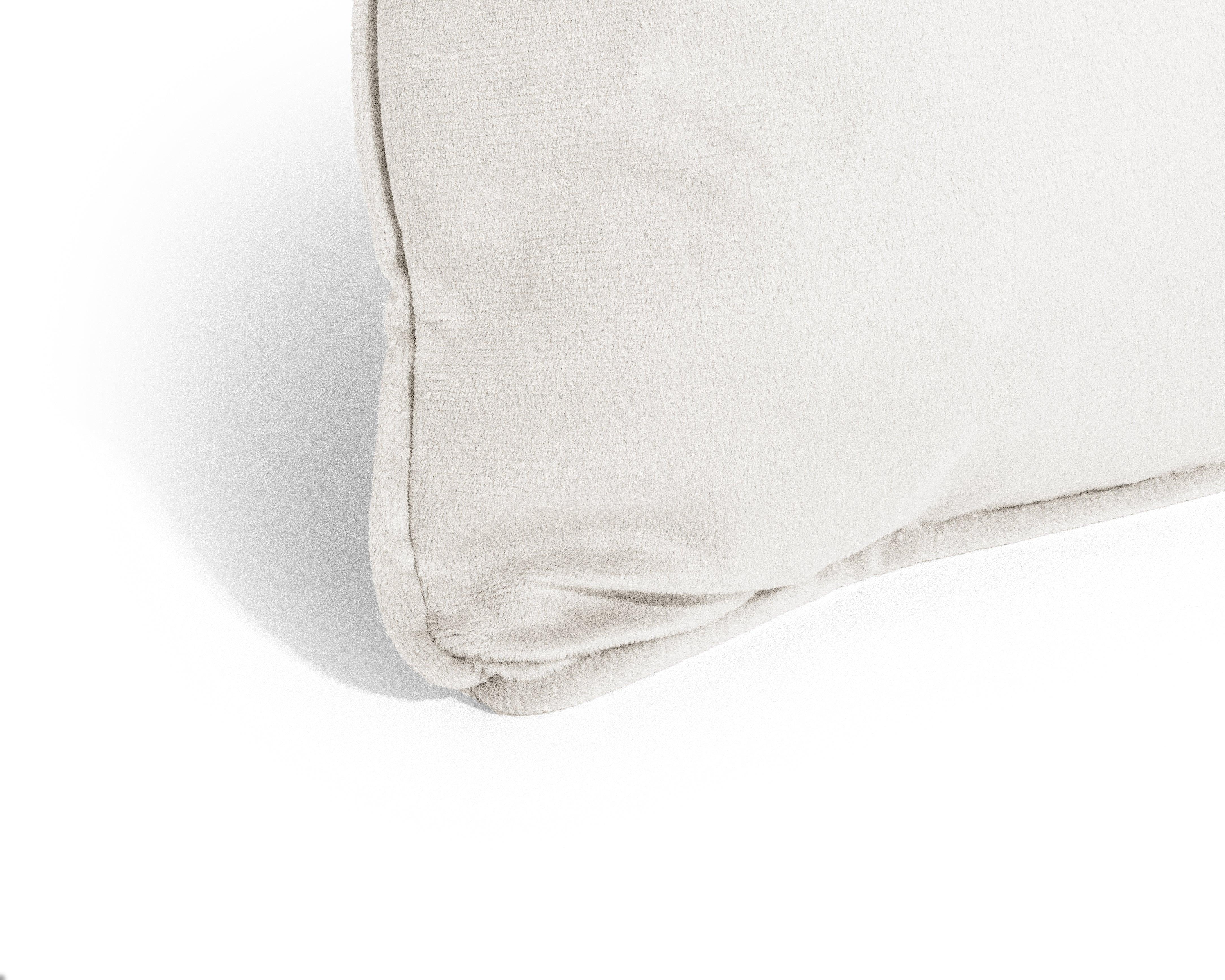 Velvet Sierkussen Beige 50 x 50 - Heerlijk zacht - Luxe velvet stof - Inclusief rits