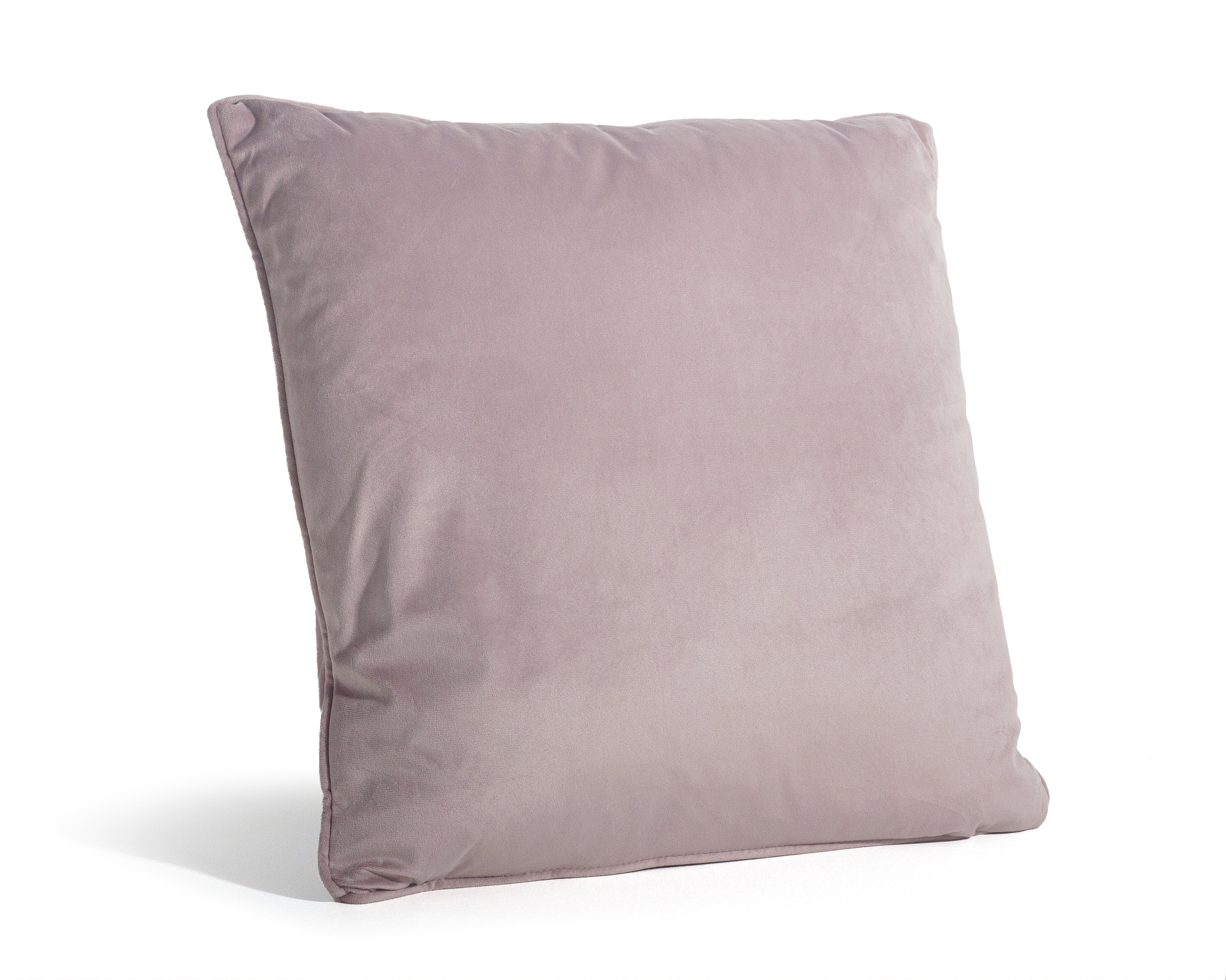 Velvet Sierkussen Poeder Roze 50 x 50 - Heerlijk zacht - Luxe velvet stof - Inclusief rits