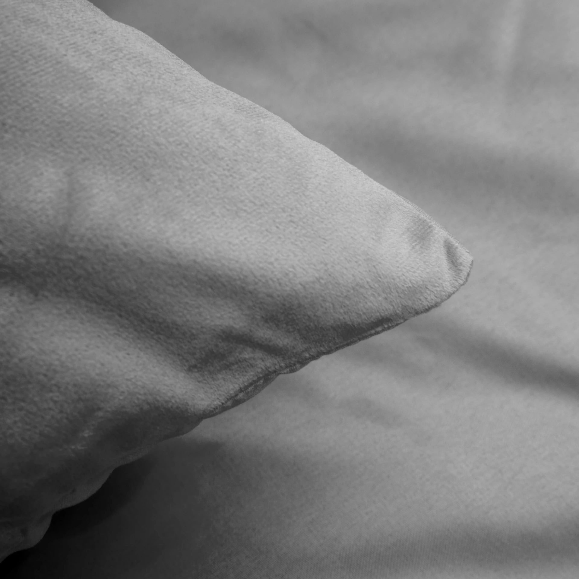 Velvet Uni Dekbedovertrek Grijs - Fluweel zacht - Anti-allergisch - Luxe verpakt
