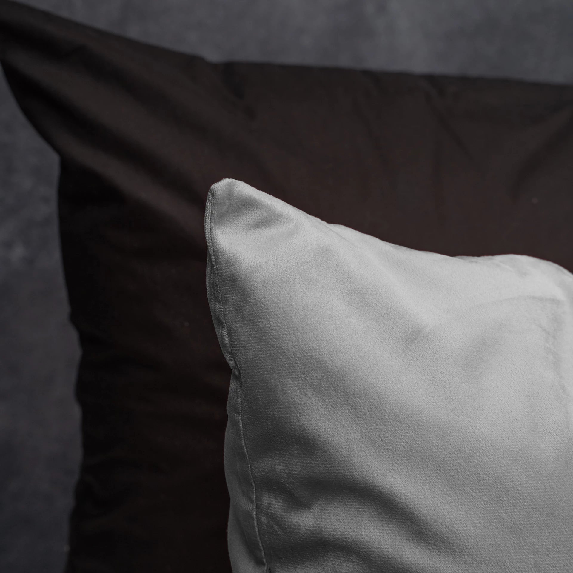 Velvet Uni Dekbedovertrek Grijs - Fluweel zacht - Anti-allergisch - Luxe verpakt