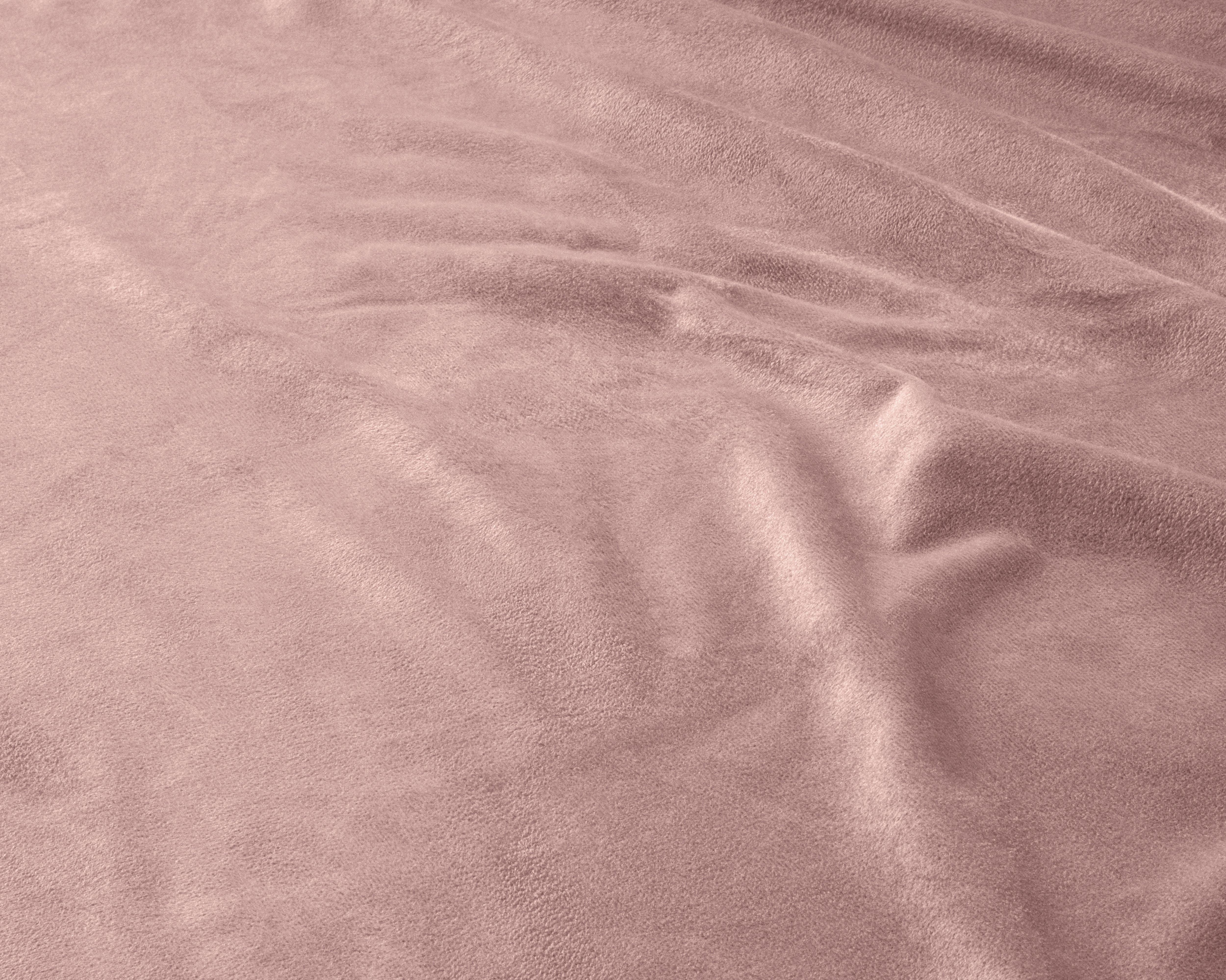 Velvet hoeslaken Oud Roze - Warm voor de winter - Zacht en soepel - Vocht absorberend