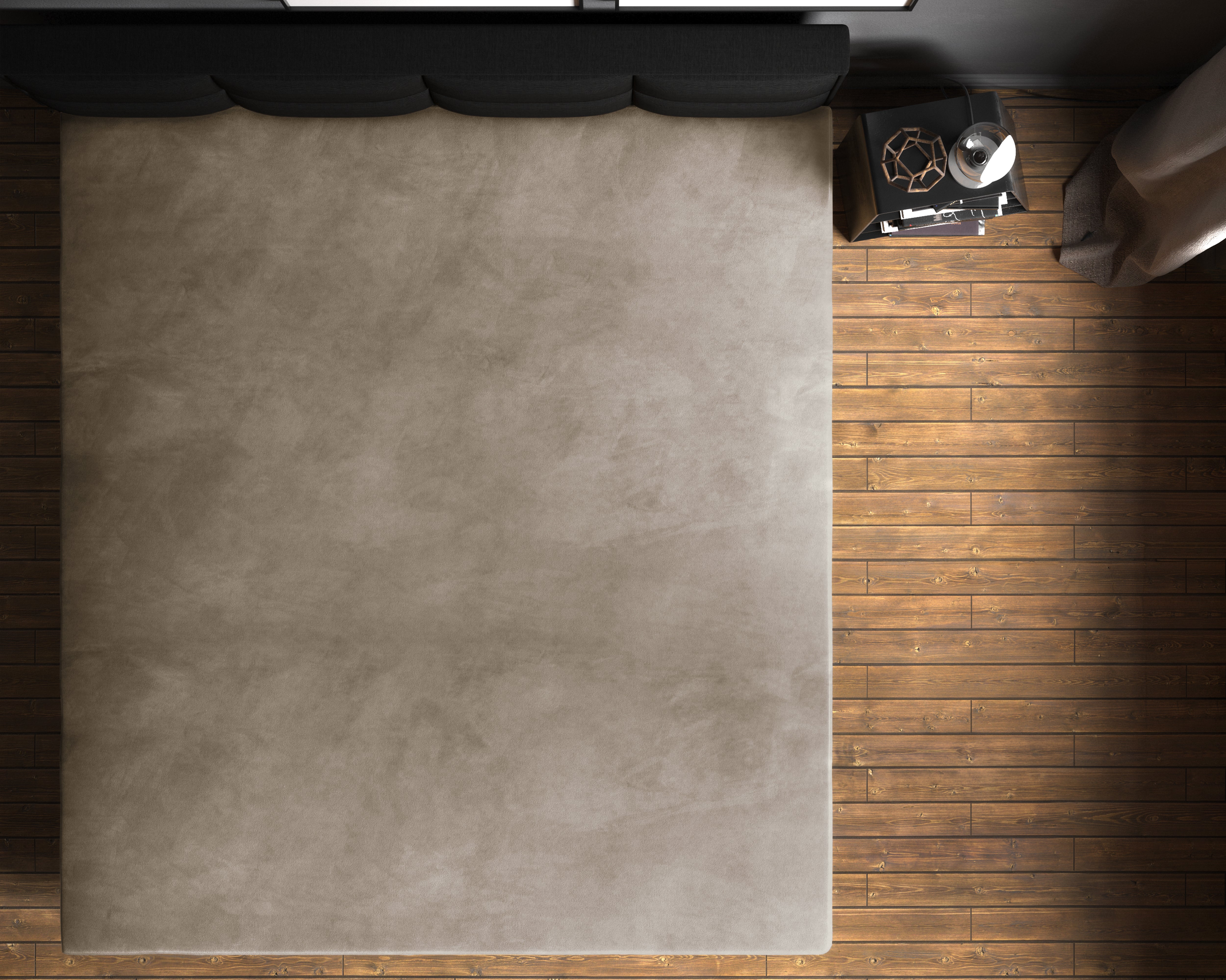 Velvet hoeslaken Taupe/Grijs - Warm voor de winter - Zacht en soepel - Vocht absorberend