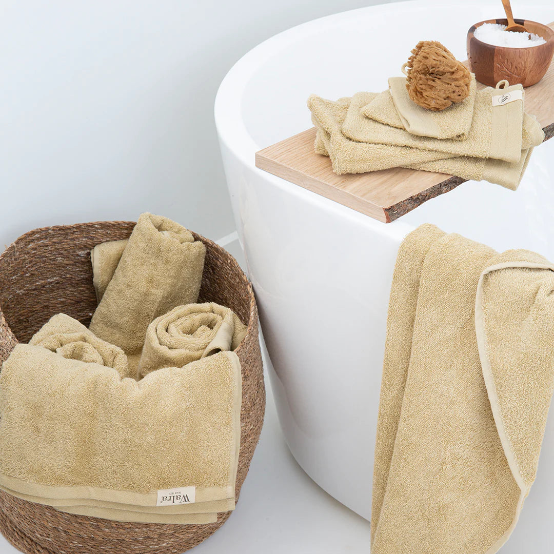 Walra Baddoek Soft Cotton - Legergroen - 100% Katoen