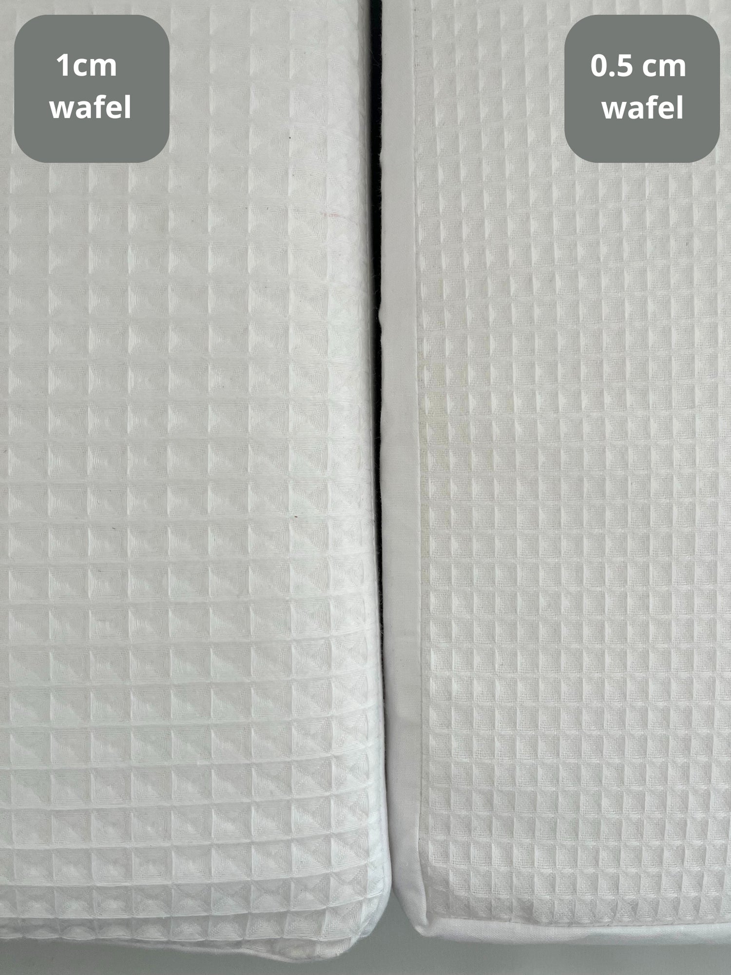 Grey Waffle Duvet Cover - Luxurious, 100% Cotton | Comfortable &amp; Breathable