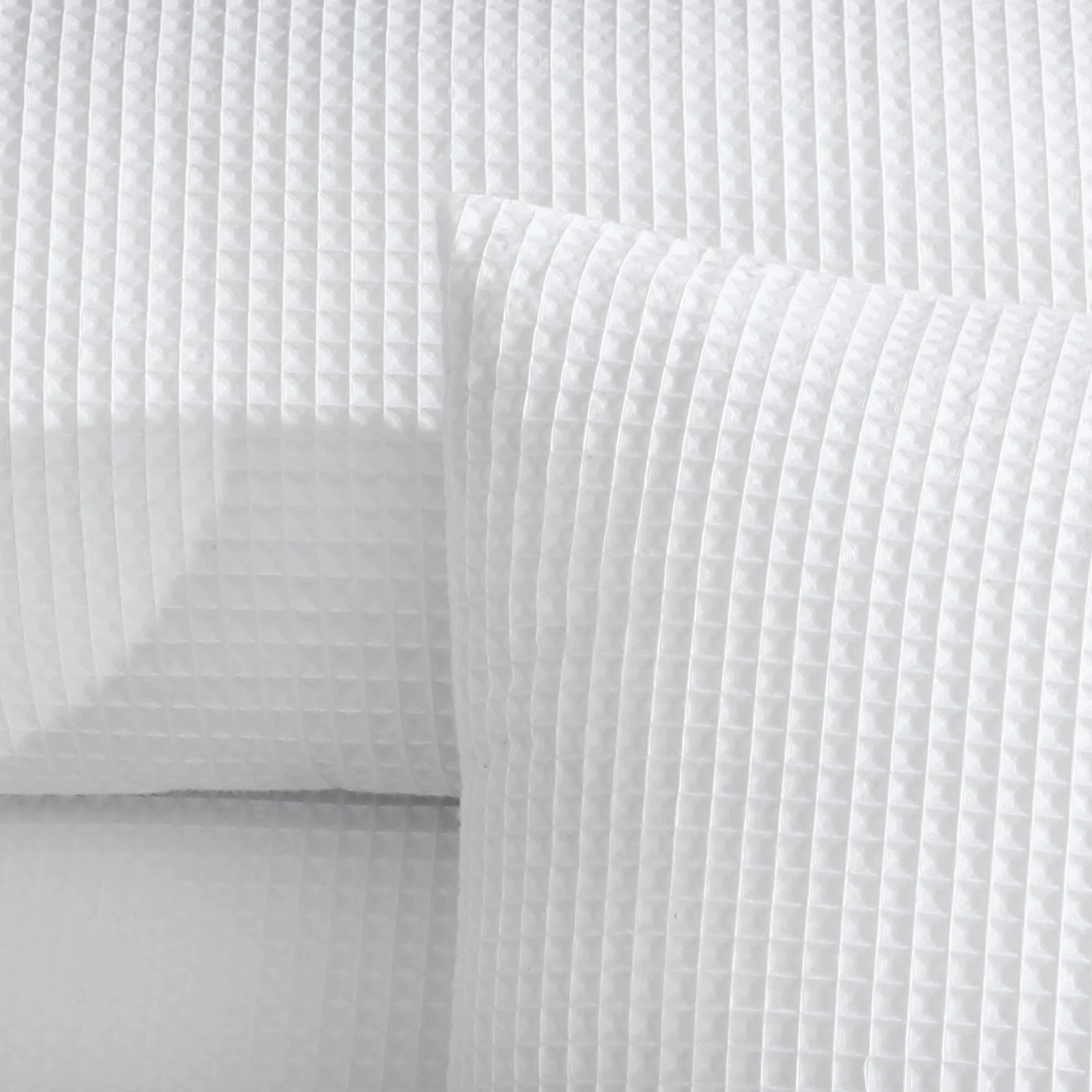 Waffle Fabric Duvet Cover White | 100% Cotton | Luxury and Comfort for Your Bedroom