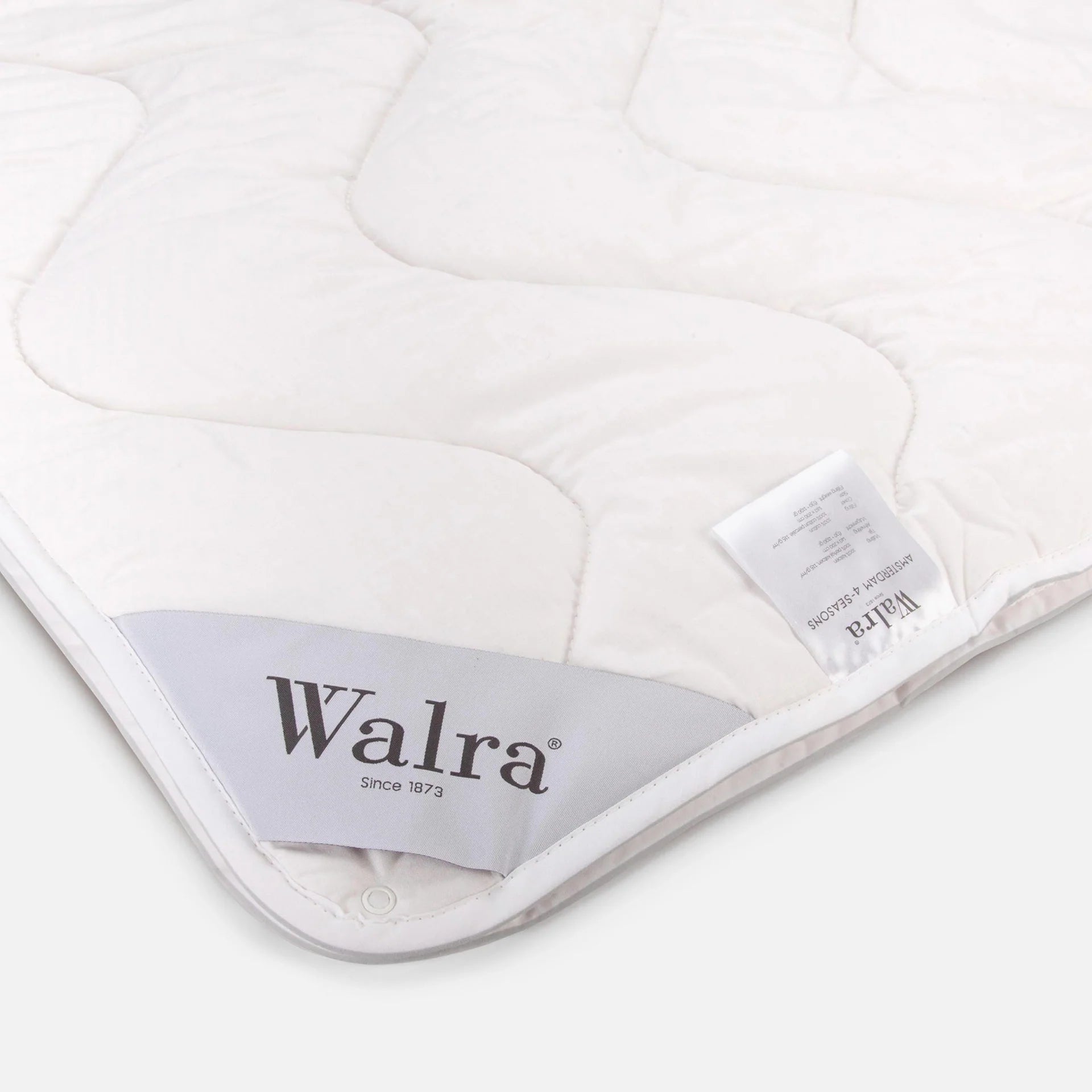 Walra 4-Seizoenen Dekbed Amsterdam - Wit - Katoen met katoenen vulling