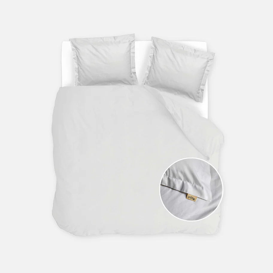 Walra Dekbedovertrek Forever Cotton - Wit - 100% Percal Katoen