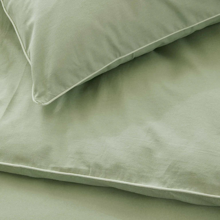 Walra Dekbedovertrek Sweet Softy - Groen - 100% Flanel Katoen