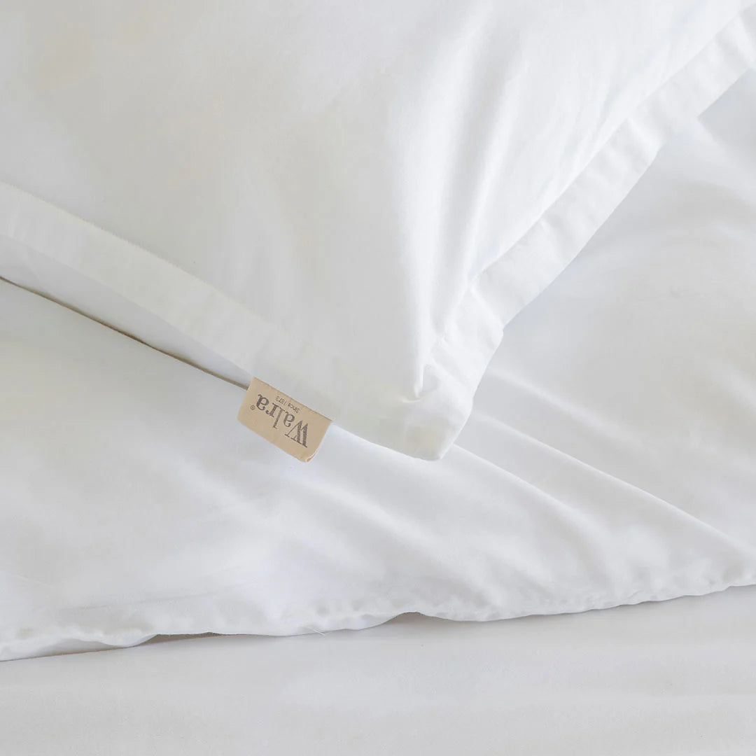 Walra Dekbedovertrek Vintage Satin - Wit - 100% Katoen Satijn