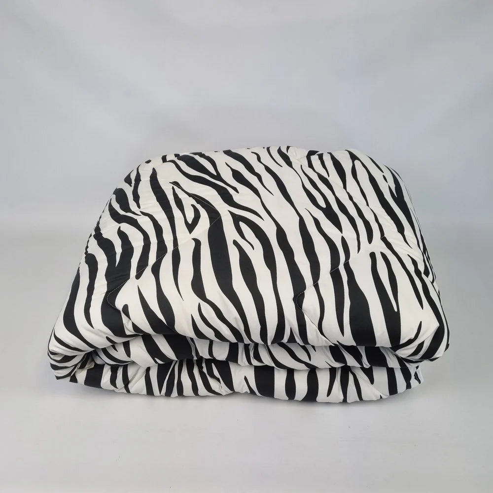 Zebraprint Kant en Klaar Dekbed - Dekbed Zonder Overtrek