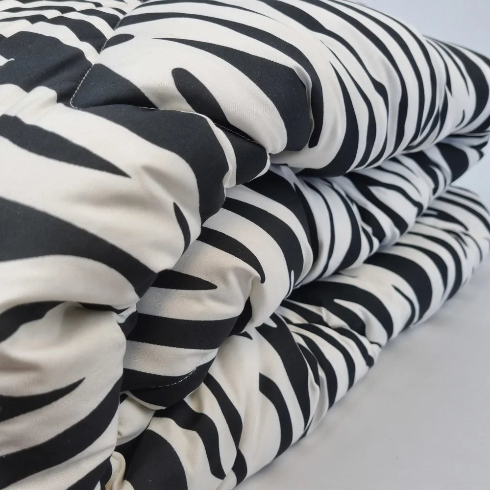 Zebraprint Kant en Klaar Dekbed - Dekbed Zonder Overtrek