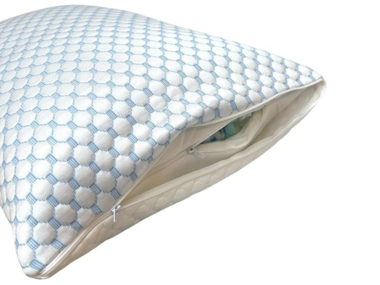 Zen-Cool Pillow - Koel Hoofdkussen met Ergonomische Ondersteuning