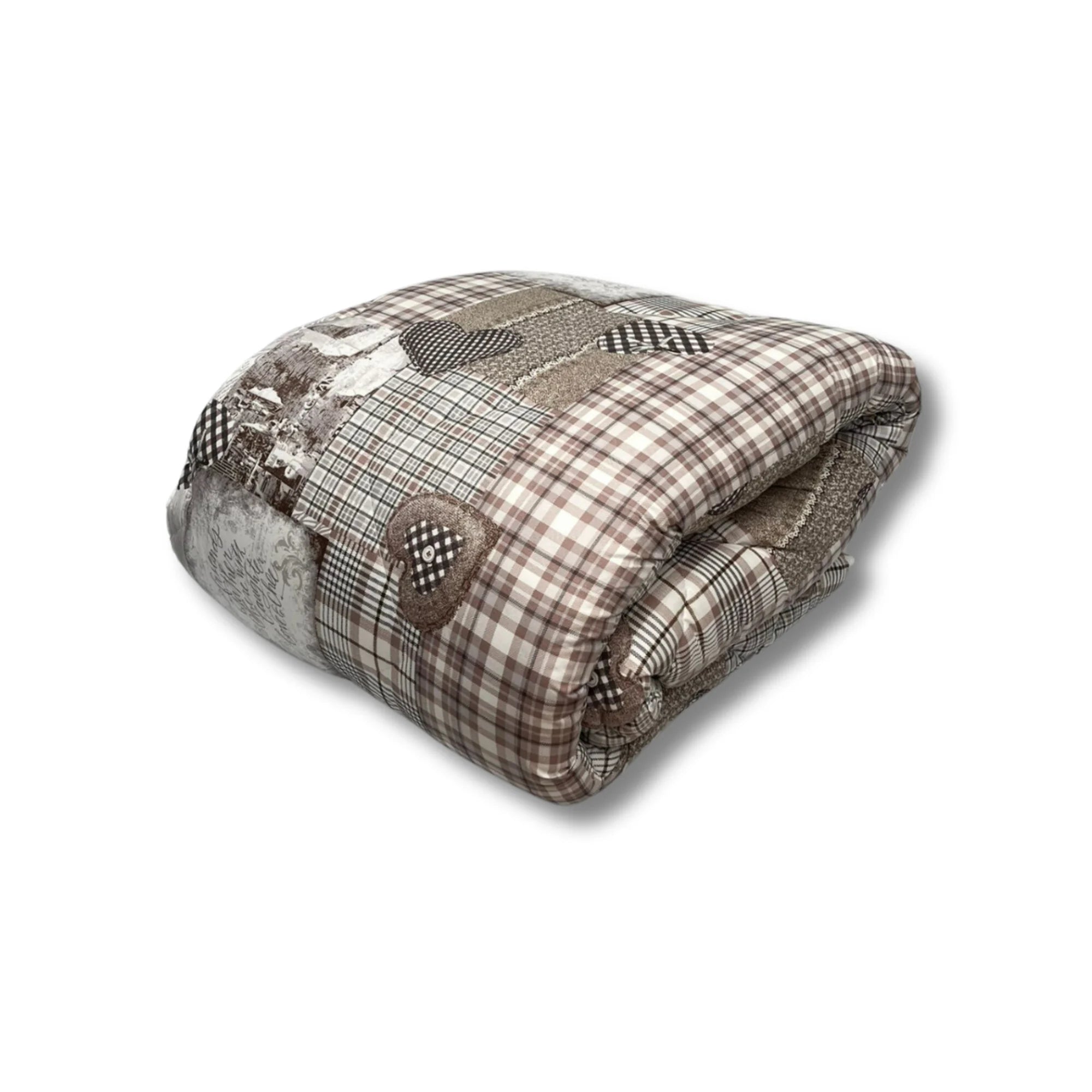 All-in One Lazy Dekbed Beige/Taupe - Dekbed voor het hele jaar