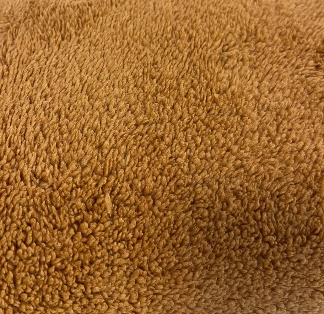 Caramel Latte Teddy Fleece Duvet Cover - Warm, Soft &amp; Luxurious