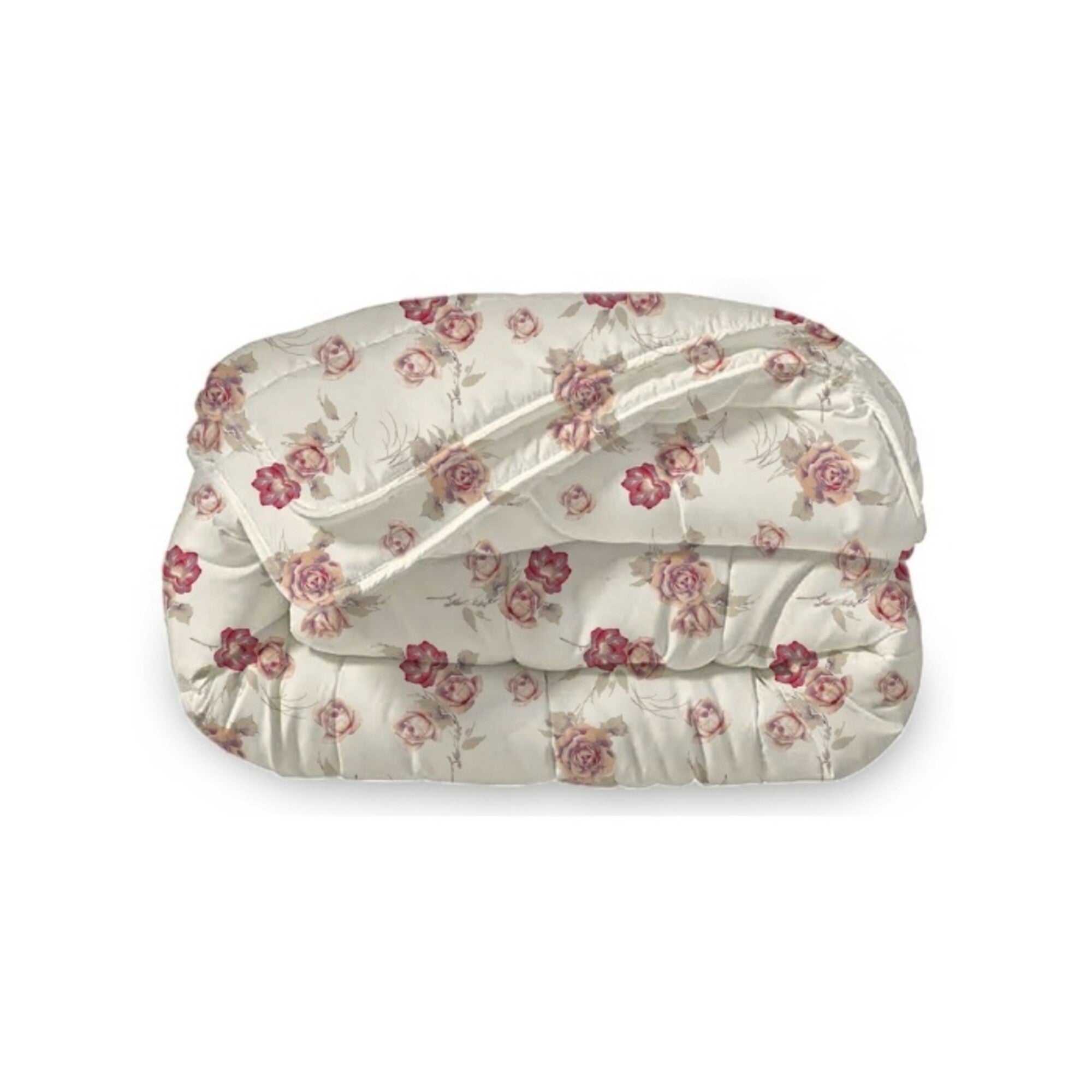 All-in One Lazy Dekbed Flowers Diamond Pink - Dekbed met kussenslopen