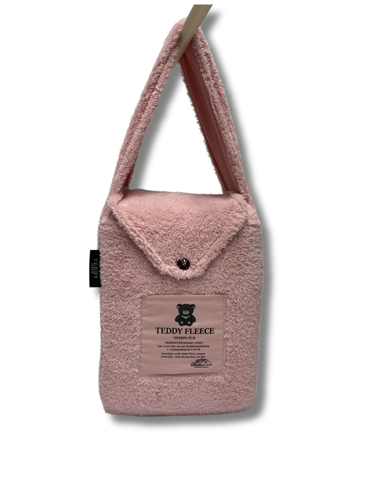 Teddy Fleece Dekbedovertrek Roze | Warm, Zacht & Luxe