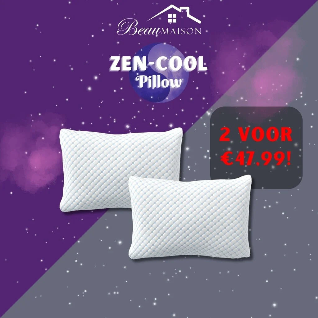 Zen-Cool Pillow – Voor de Beste Slaapervaring